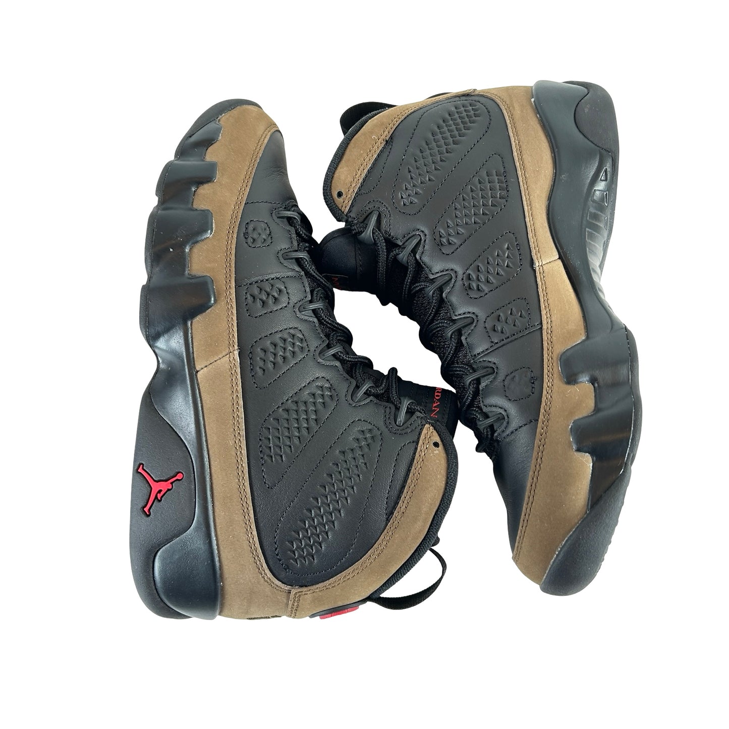 HV4794 030 Air Jordan 9 Retro Olive (2024) [USED] - 7 M (Used2)