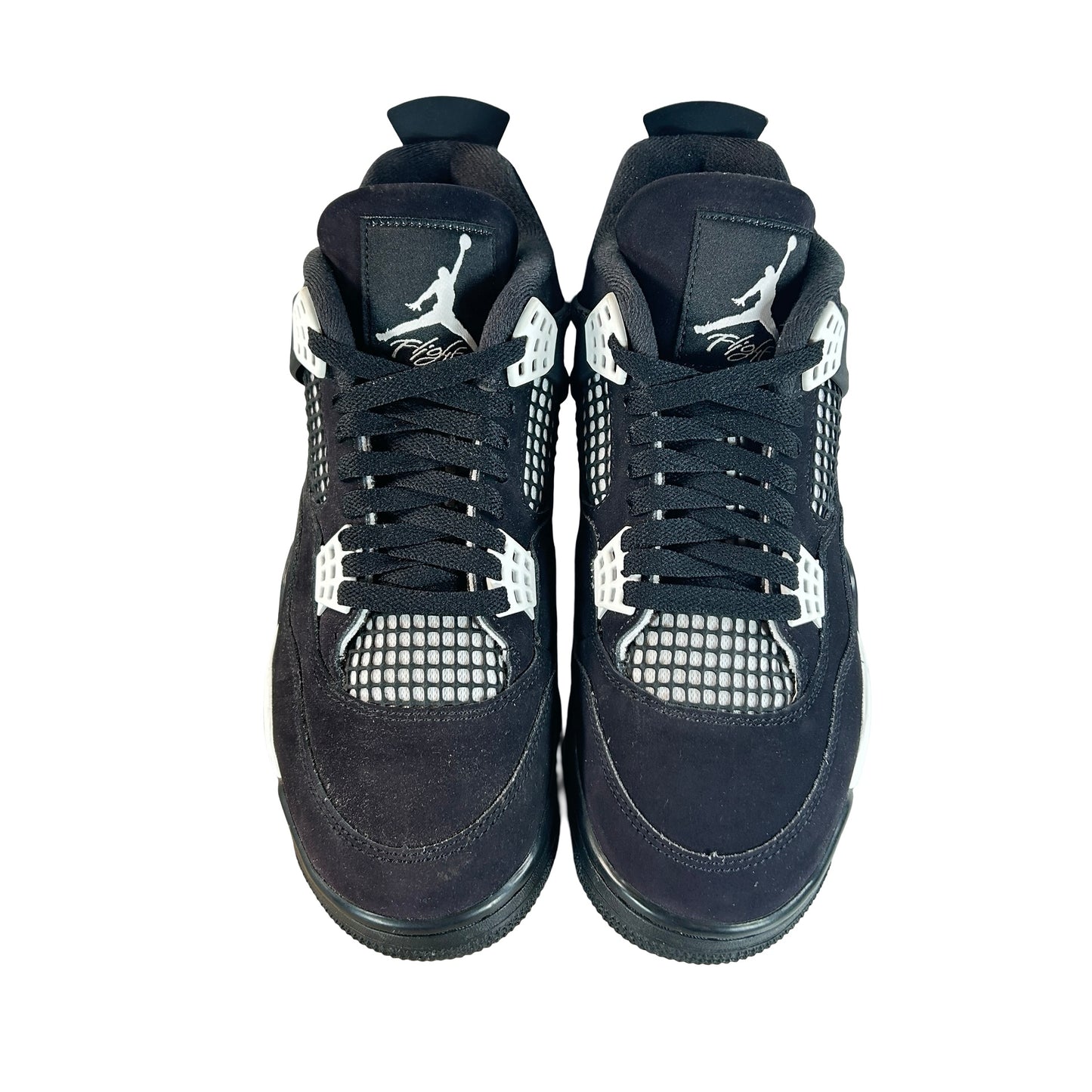 FQ8138 001  Jordan 4 Retro White Thunder [USED] - 8.5 M (Used8)