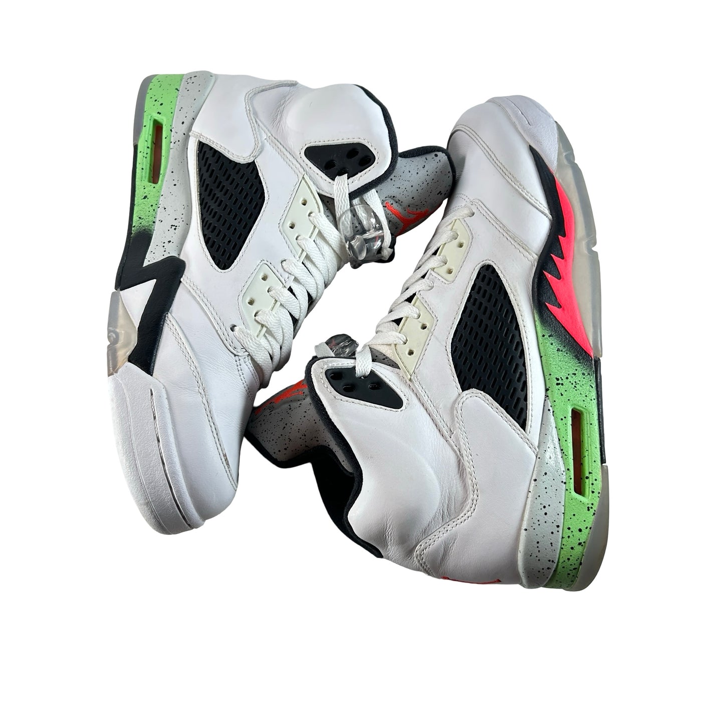 136027 115 Jordan 5 Retro Poison Green [USED] - 9 M (Used) (No Box)