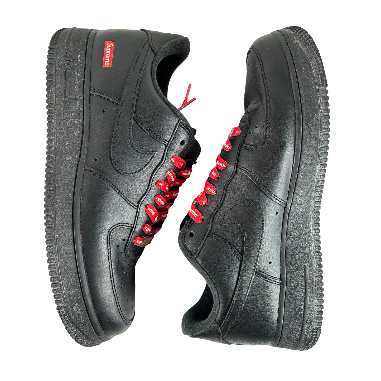 CU9225 001 Air Force 1 Low Supreme Black [USED] - 8.5 M (Used2)