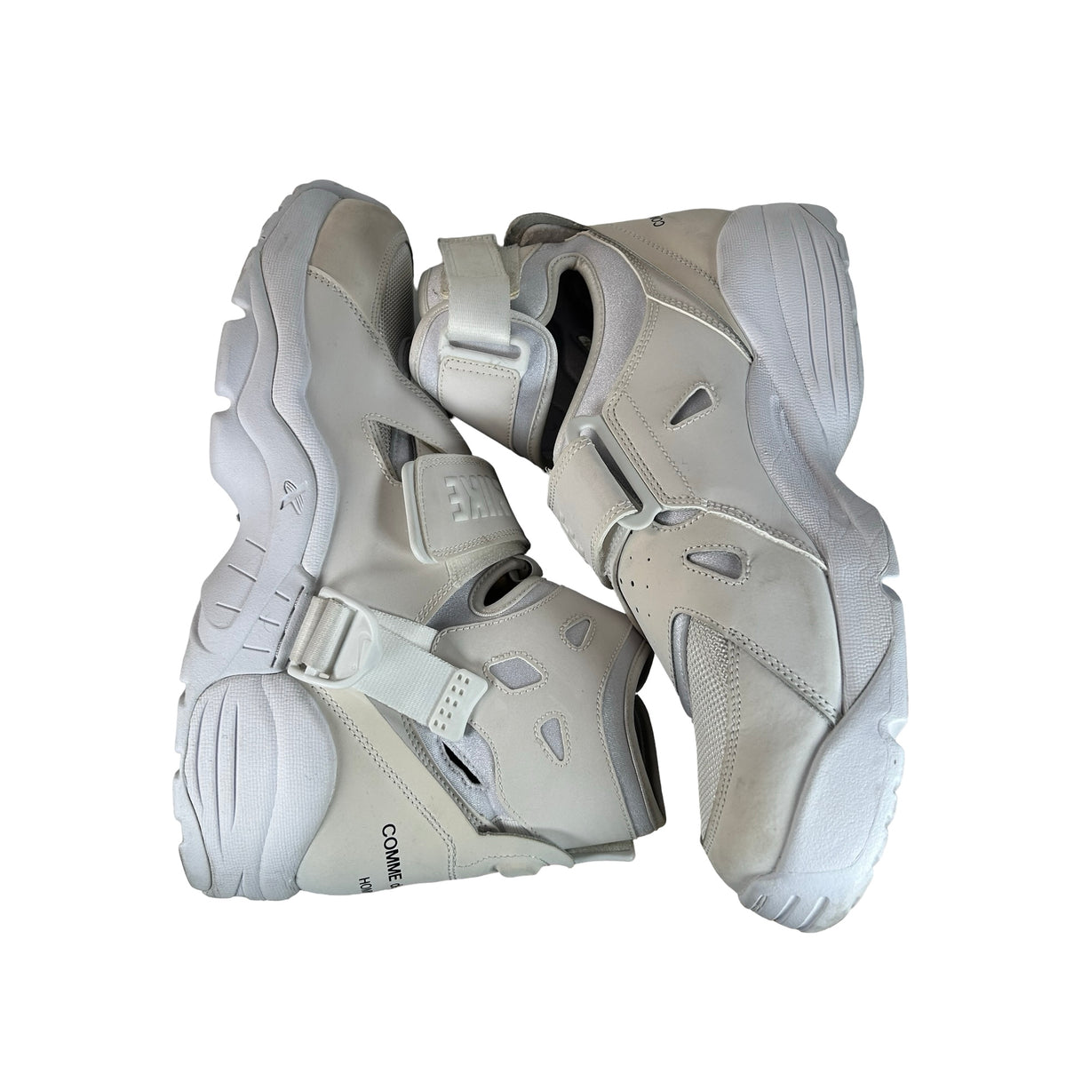 DH0199 100 Nike Air Carnivore Comme des Garcons Homme Plus White [USED] - 9.5 M (Used2)
