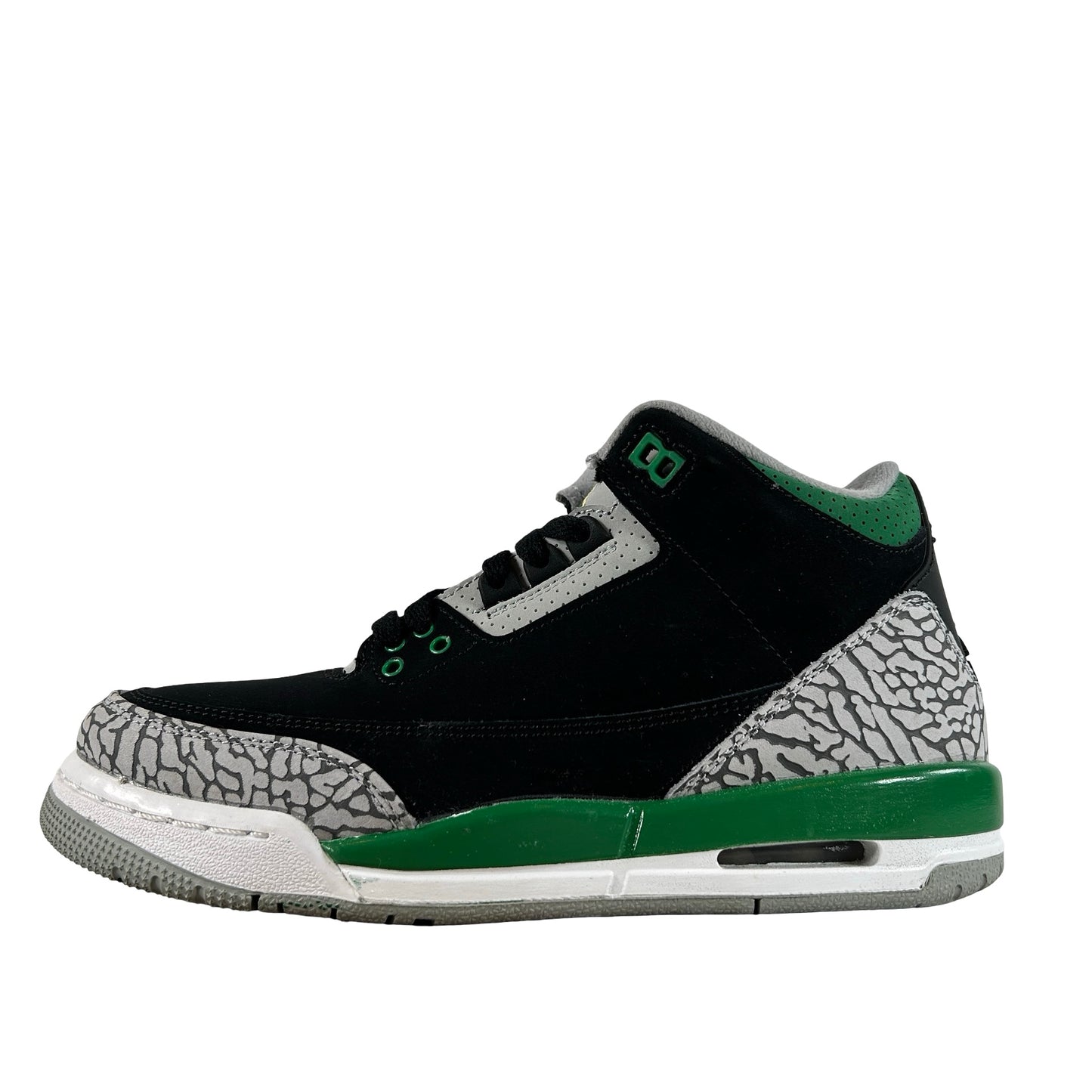 398614 030 Jordan 3 Retro Pine Green (GS) [USED] - 7 Y (Used)