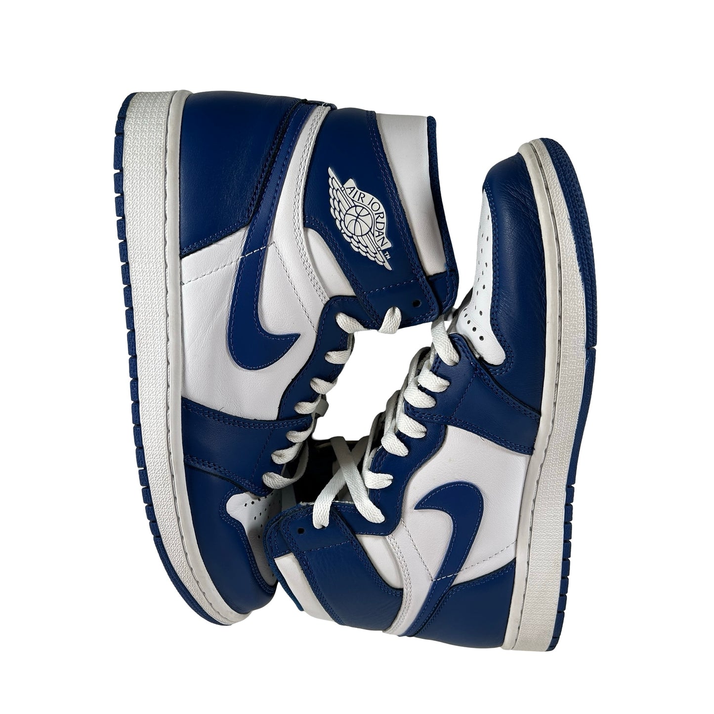 555088 127 Jordan 1 Retro Storm Blue [USED] - 9.5 M (Used2)