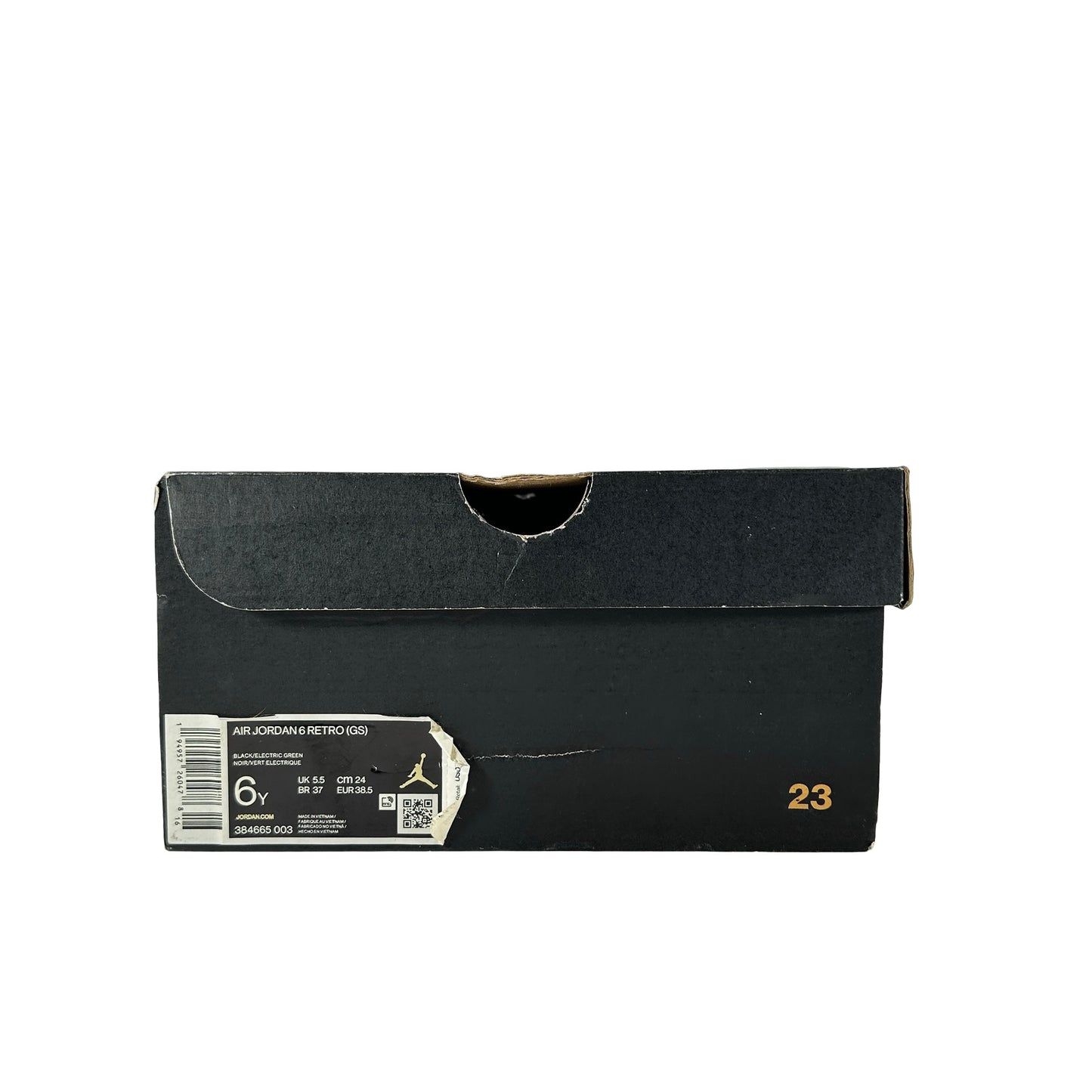 384665 003 Jordan 6 Retro Electric Green (GS) [USED] - 6 Y (Used)