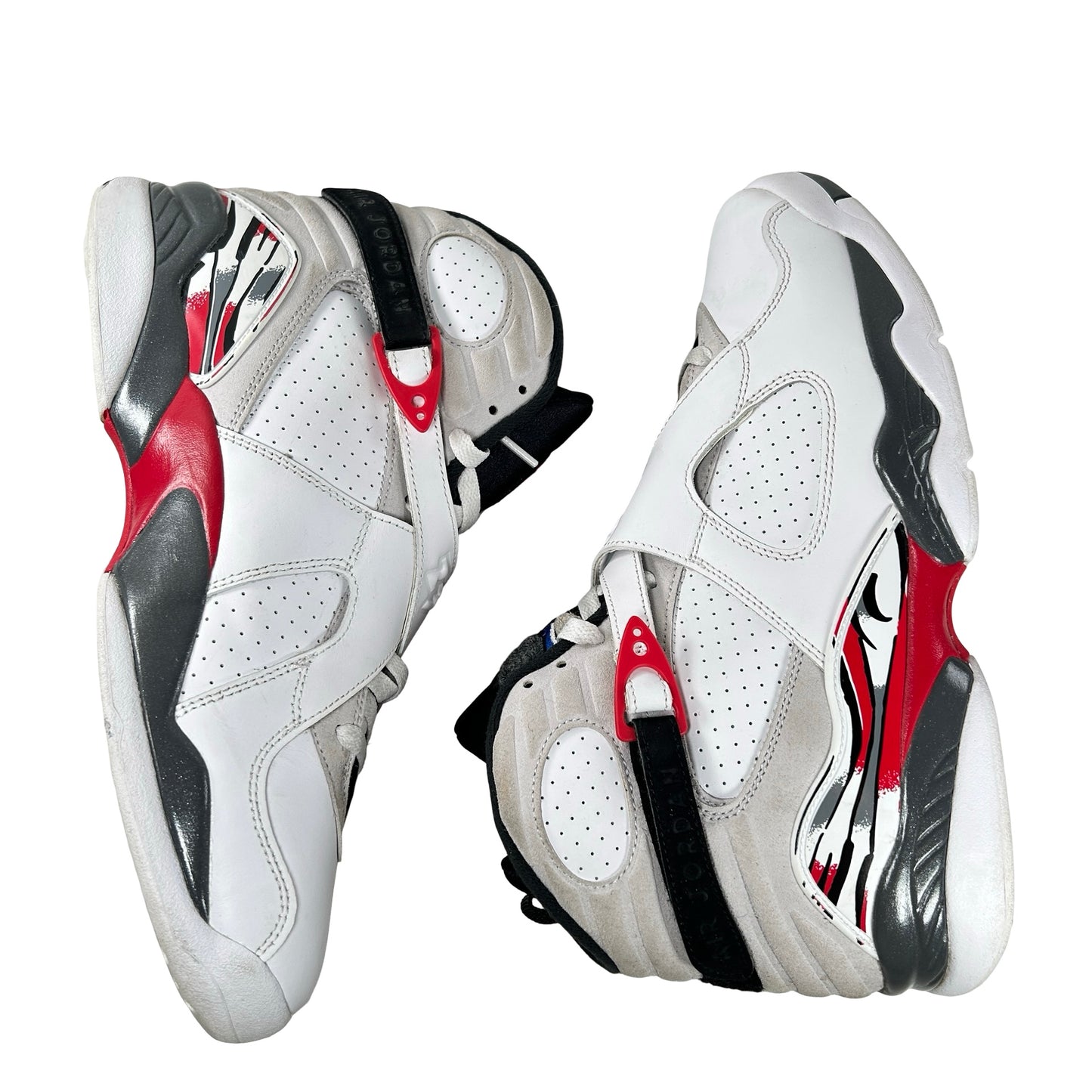 305381 100 Jordan 8 Retro White True Red (2025) [USED] - 11.5 M (Used3)