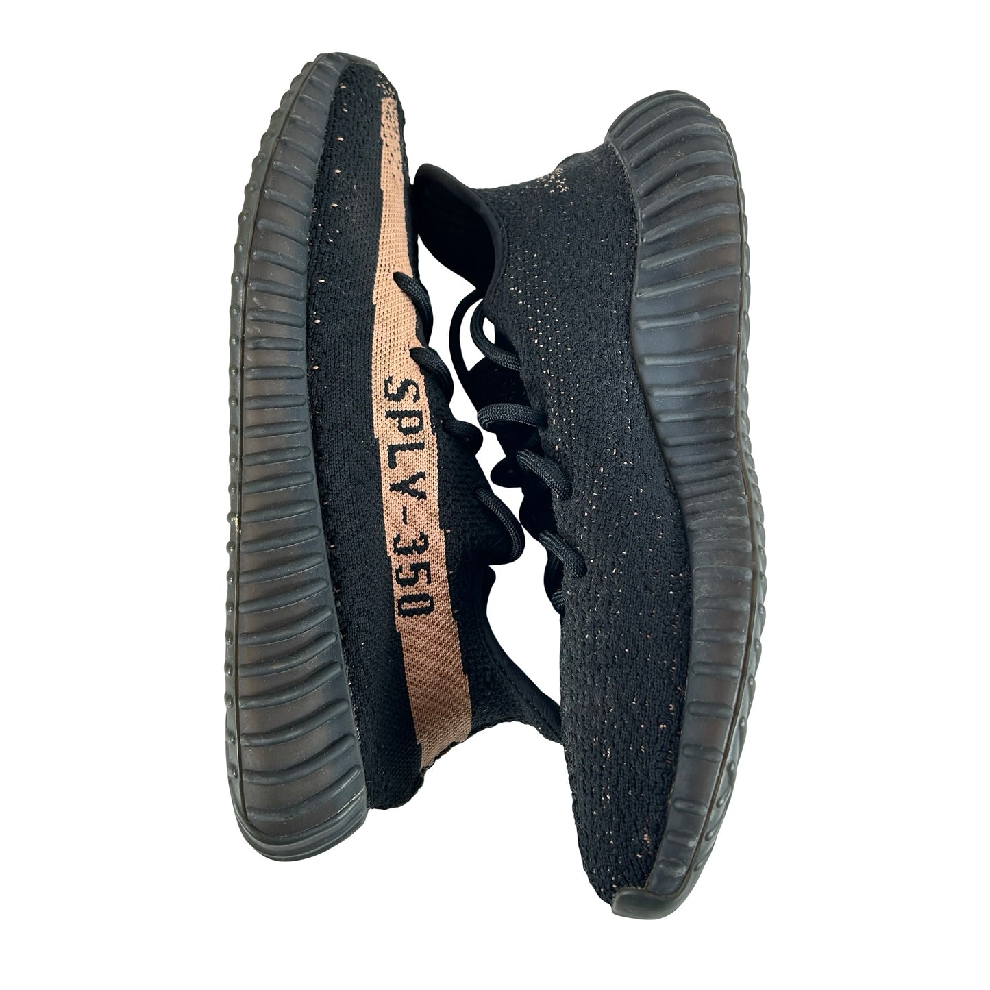 BY1605 adidas Yeezy Boost 350 V2 Core Black Copper [USED] - 9 M (Used)