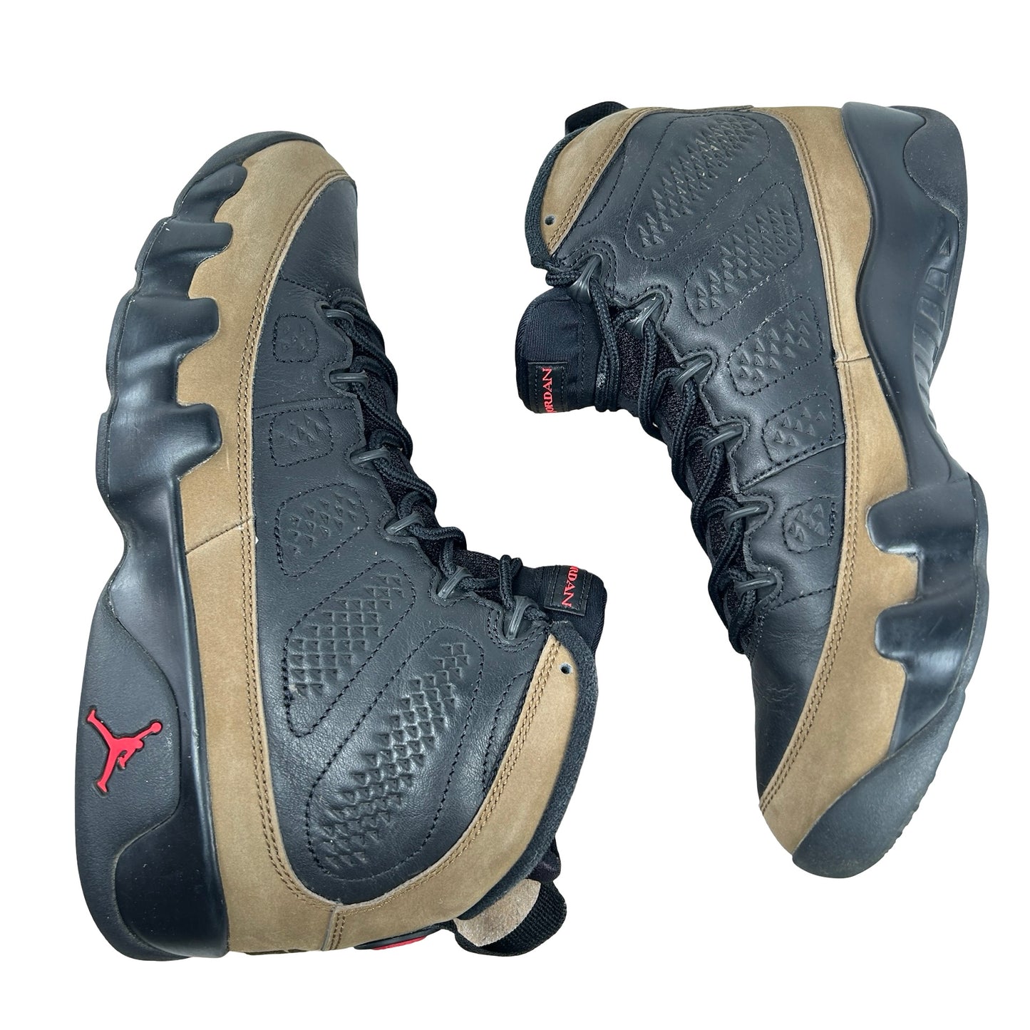HV4794 030 Air Jordan 9 Retro Olive (2024) [USED] - 9 M (Used10)