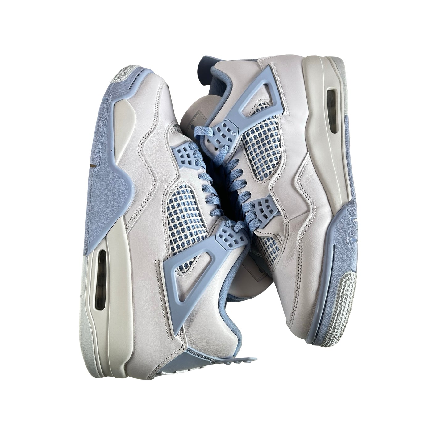 HV0823 100 Jordan 4 Retro Forget Me Not (Women's) [USED] - 12 W (Used)