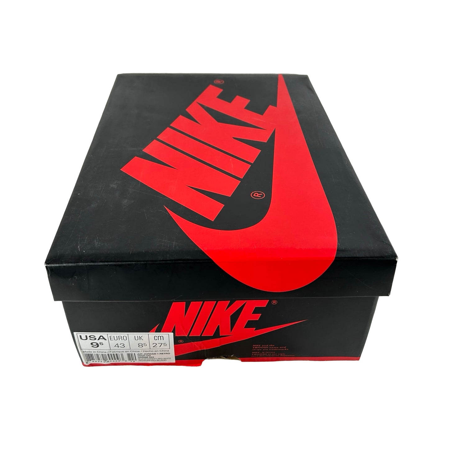 555088 023 Jordan 1 Retro Bred (2013) [USED] - 9.5 M (Used)