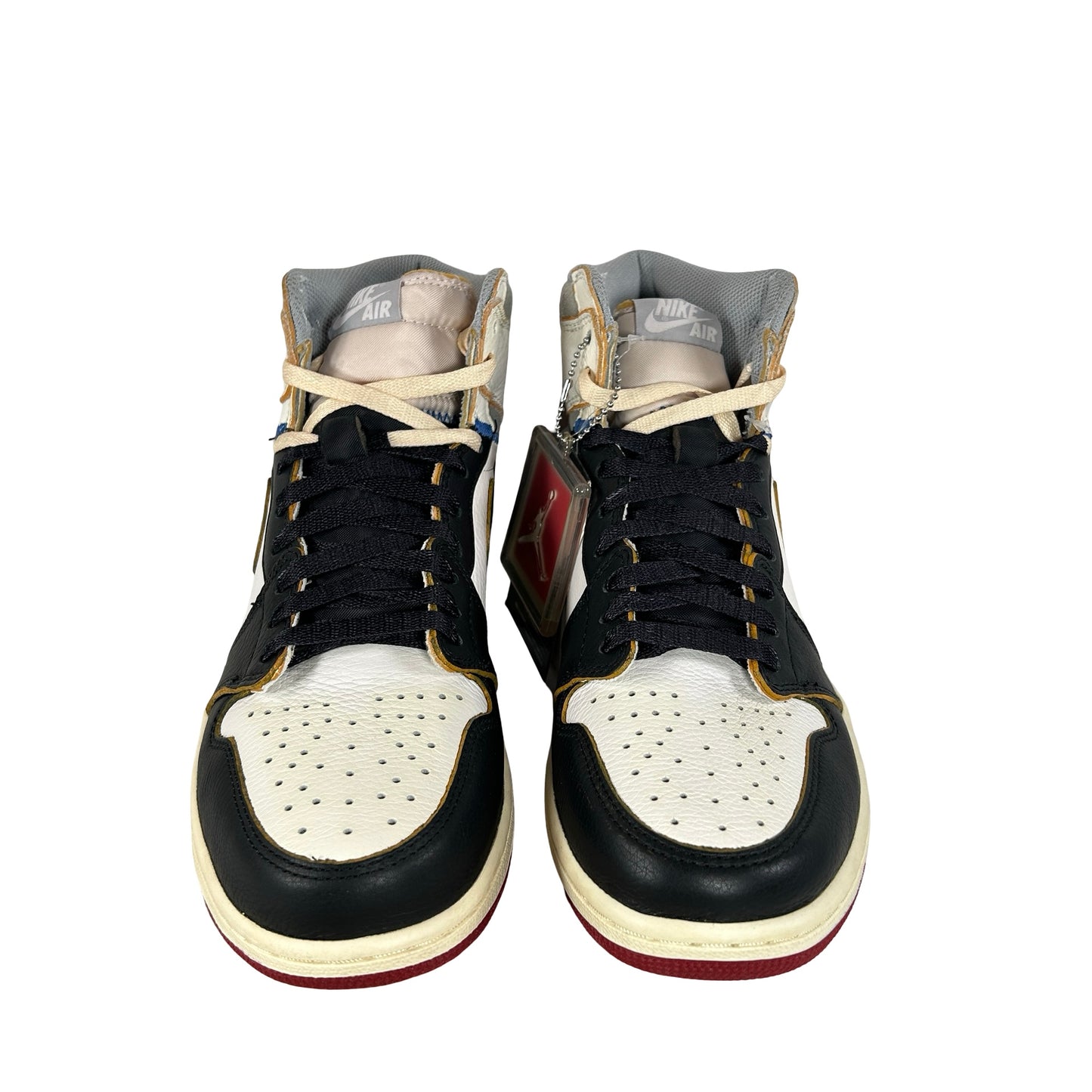 BV1300 106 Jordan 1 Union Black Toe [CONDITIONAL] - 9.5 M (Yellowing Uppers) (No Box)