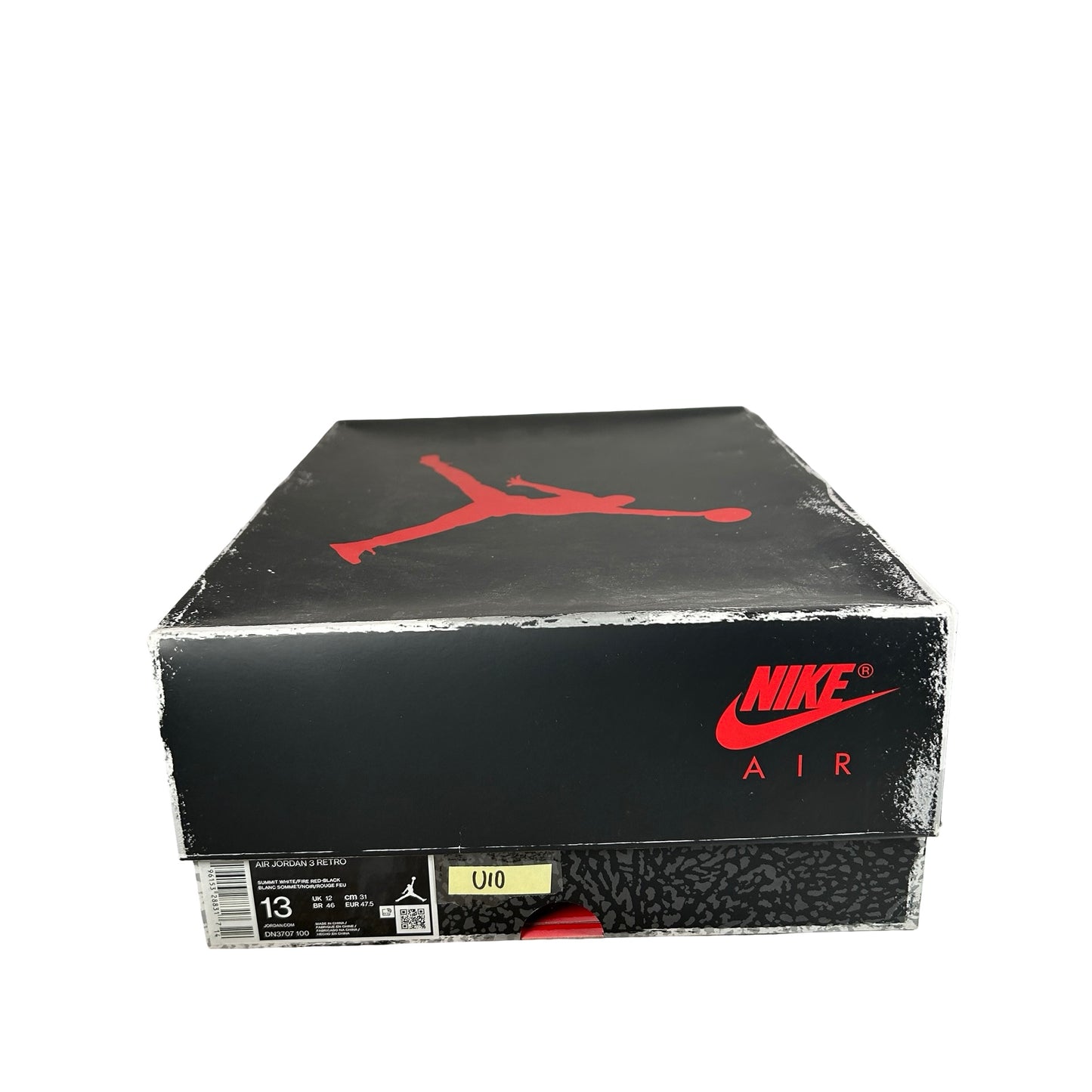 DN3707 100 Jordan 3 Retro White Cement Reimagined [USED] - 13 M (Used10)