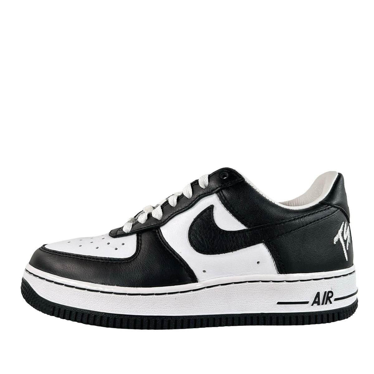 FJ5756 100 Nike Air Force 1 Low QS Terror Squad Blackout [USED] - 5 M (Used) (Special Box)