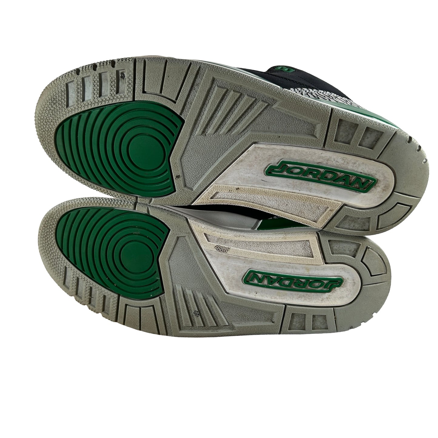 CT8532 030 Jordan 3 Retro Pine Green [USED] - 9.5 M (Used2) (No Box2)