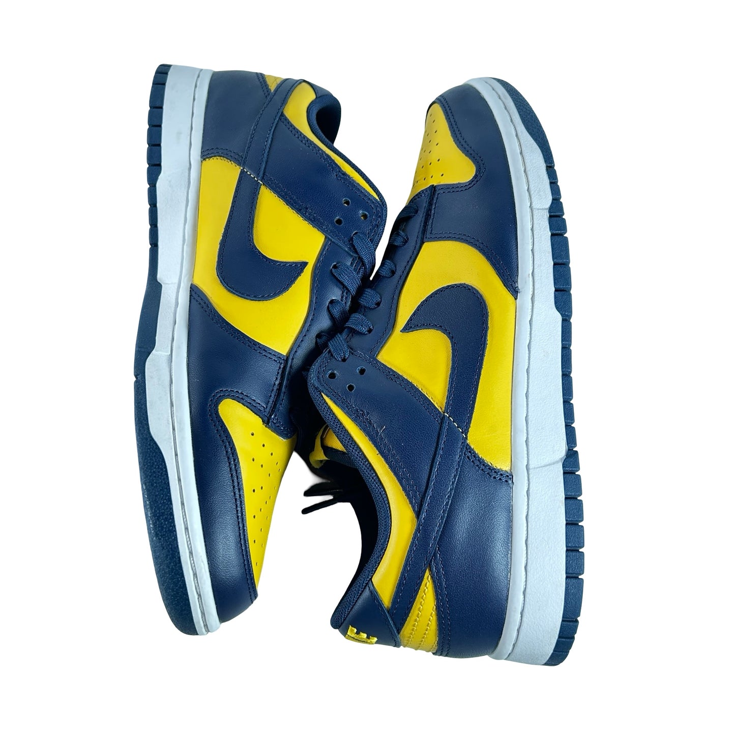 DD1391 700 Nike Dunk Low Michigan (2021) [USED] - 10 M (Used) (No Box)