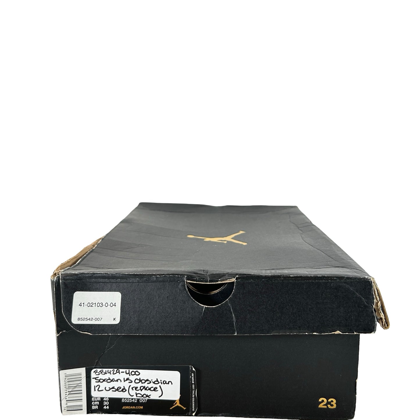 881429 400 Jordan 15 Retro Obsidian [USED] - 12 M (Used) (Replace Box)