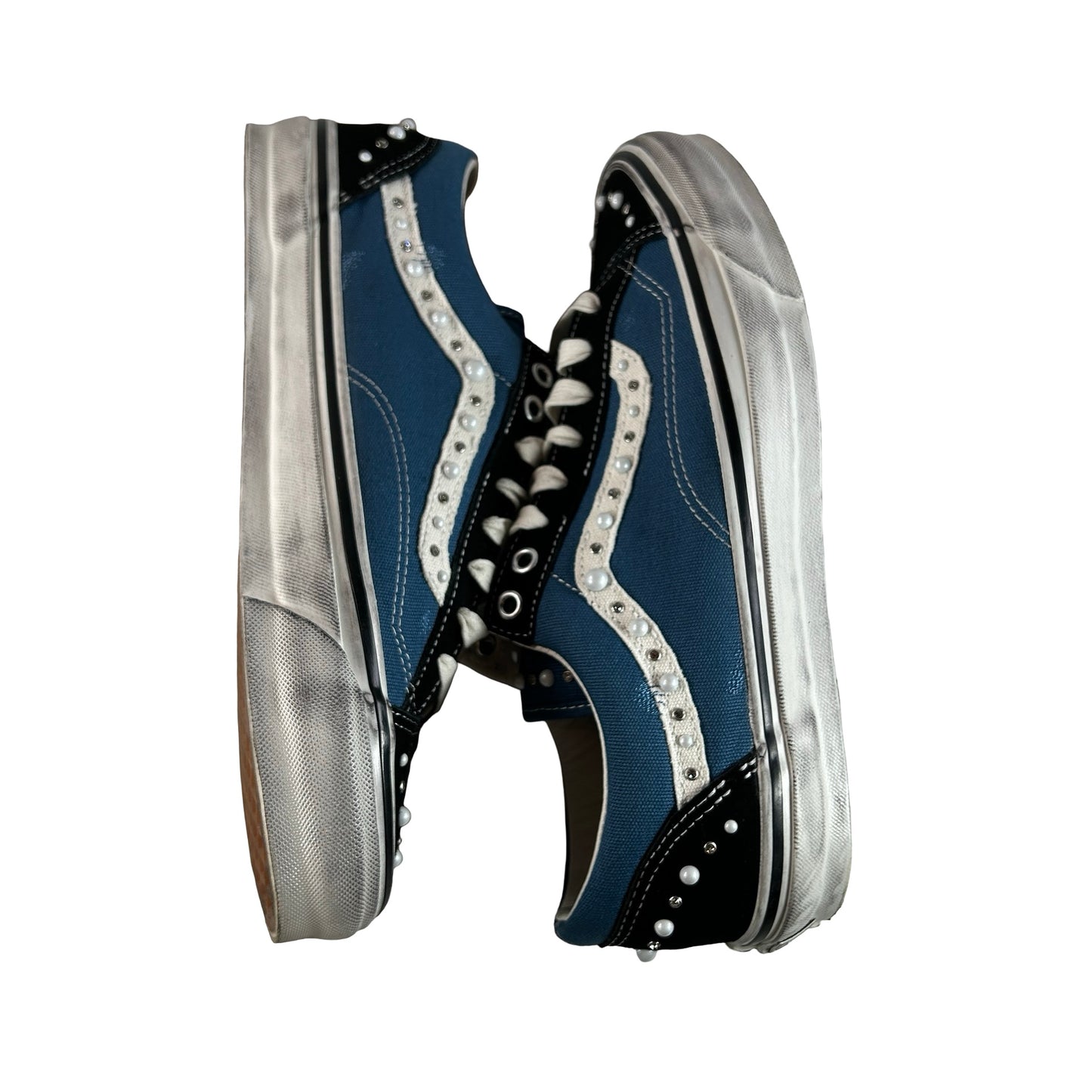 VN000E8VYA6 Vans LX Old Skool 36 Pearlized Pack Black Navy [USED] - 11 M (Used2)