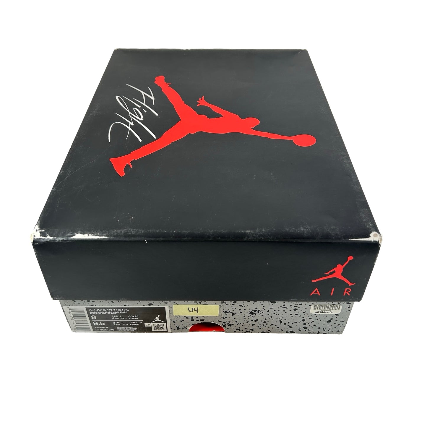 CT8527 016 Jordan 4 Retro Red Thunder [USED] - 8 M (Used4)