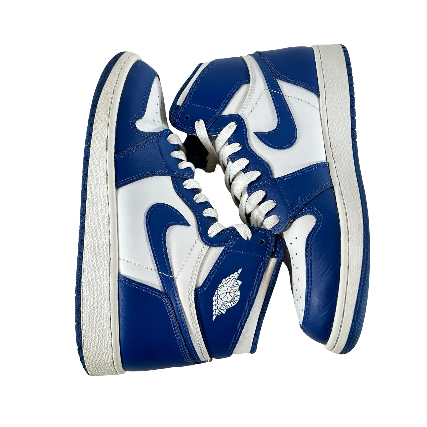 575441 127 Jordan 1 Retro Storm Blue (GS) [USED] - 6.5 Y (Used) (No Box)
