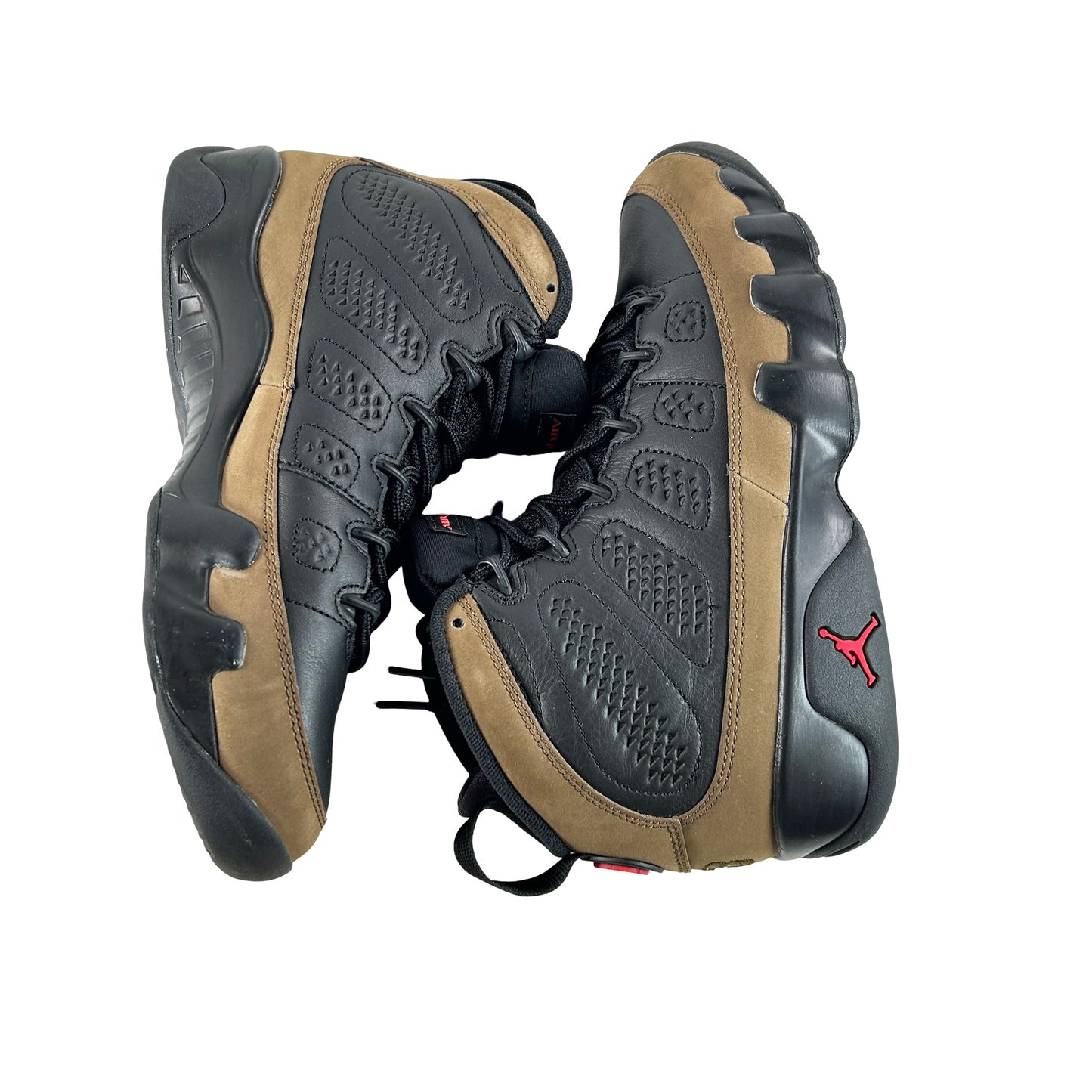 HV4794 030 Air Jordan 9 Retro Olive (2024) [USED] - 9 M (Used) (No Box)