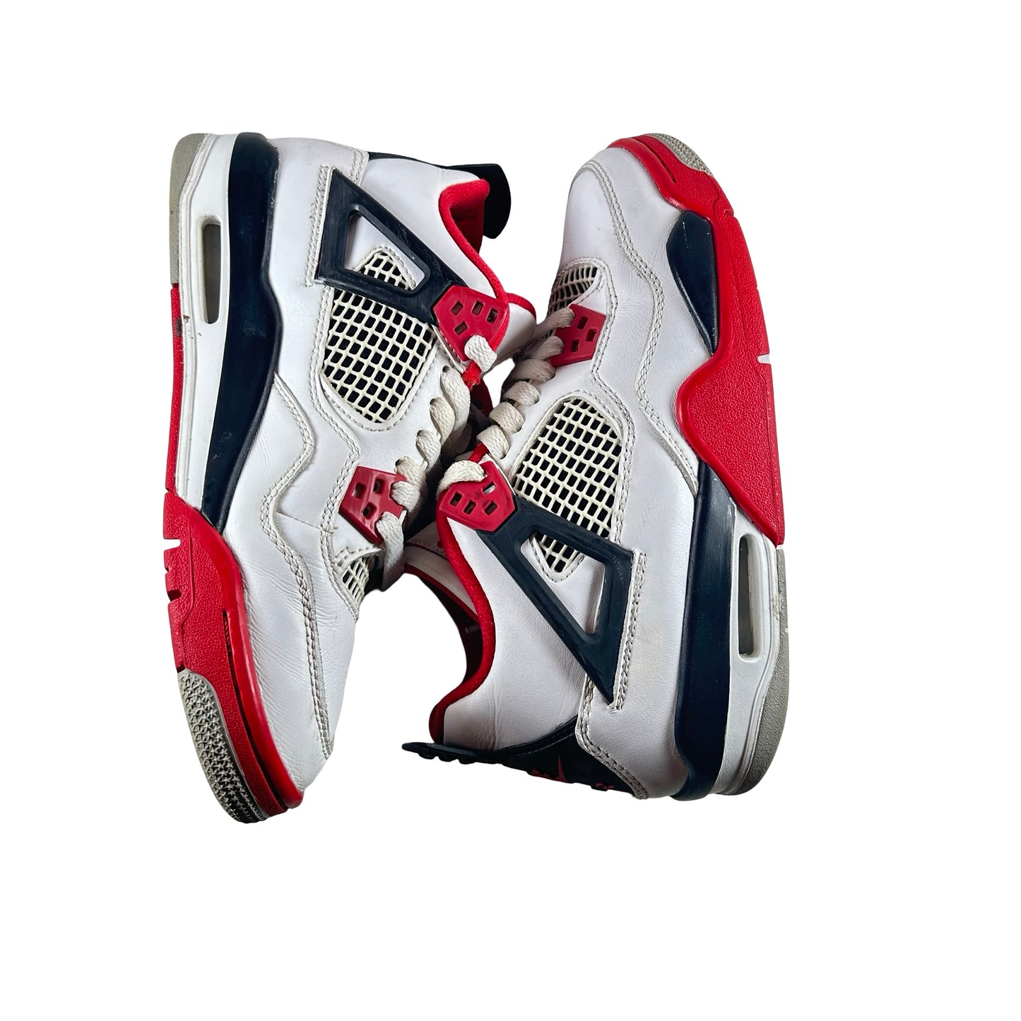 408452 160 Jordan 4 Retro Fire Red (2020) (GS) [USED] - 5.5 Y (Used) (No Box)