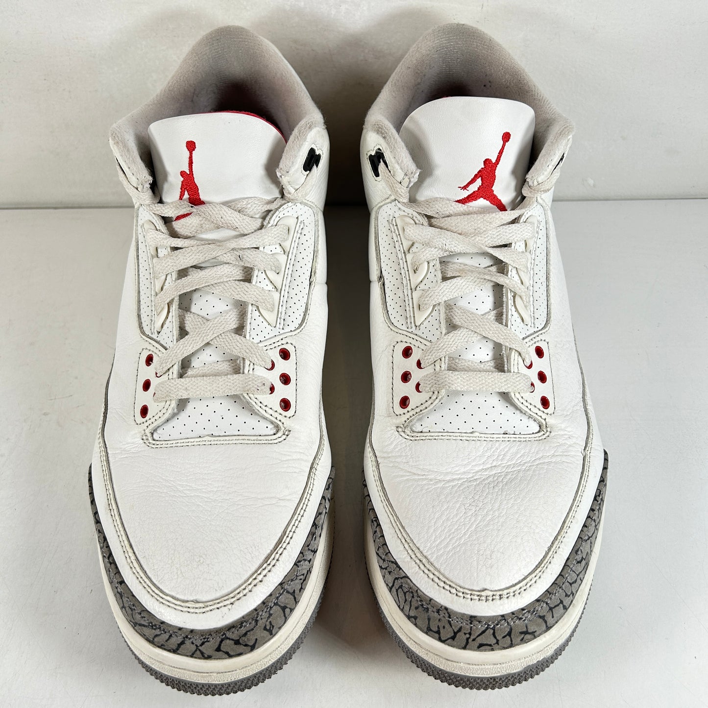 DN3707 100 Jordan 3 Retro White Cement Reimagined [USED] - 12 M (Used) (No Box)