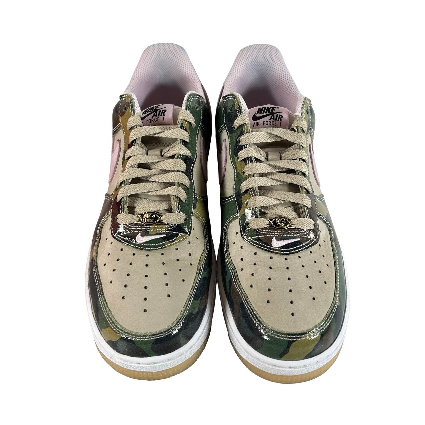 HQ1967 200 Nike Air Force 1 Low '07 LV8 Patent Camo Pink [USED] - 9.5 M (Used2)