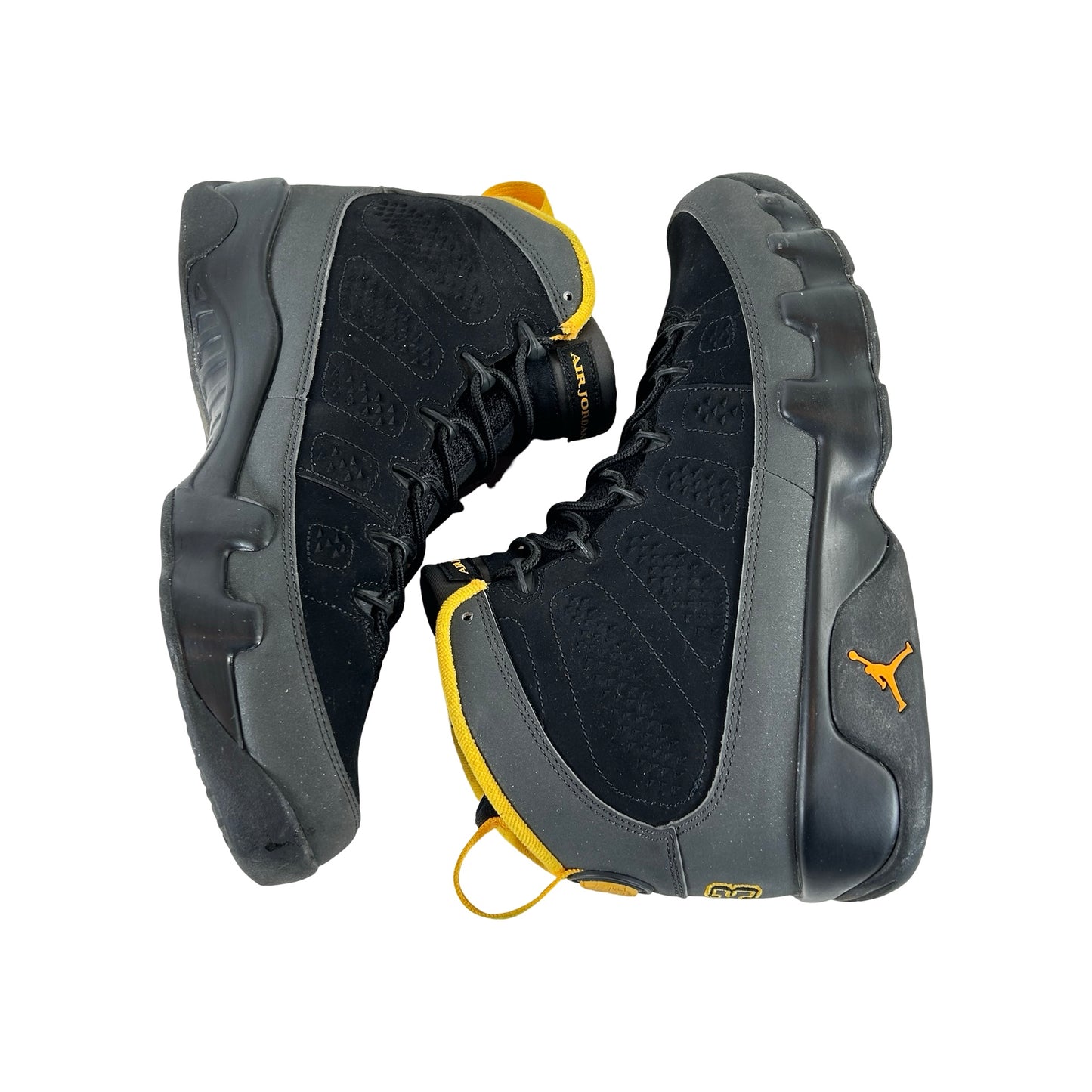 CT8019 070 Jordan 9 Retro Dark Charcoal University Gold [USED] - 10.5 M (Used)
