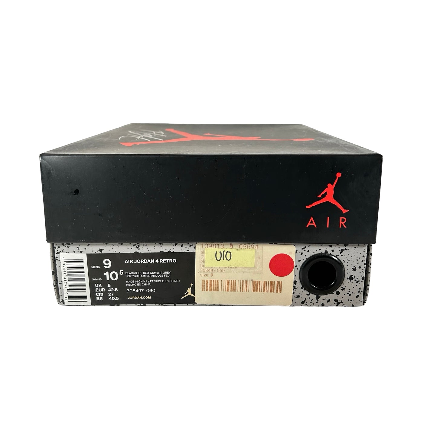 308497 060 Jordan 4 Bred (2019) [USED] - 9 M (Used10)
