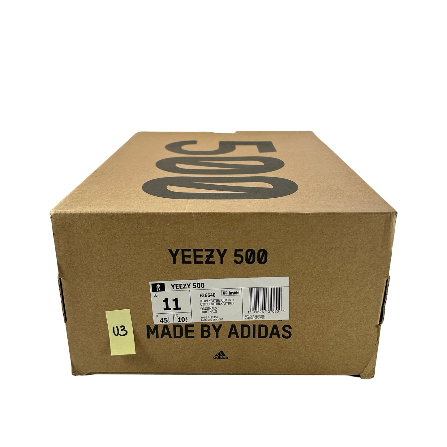 F36640 Adidas Yeezy 500 Utility Black [USED] - 11 M (Used3)