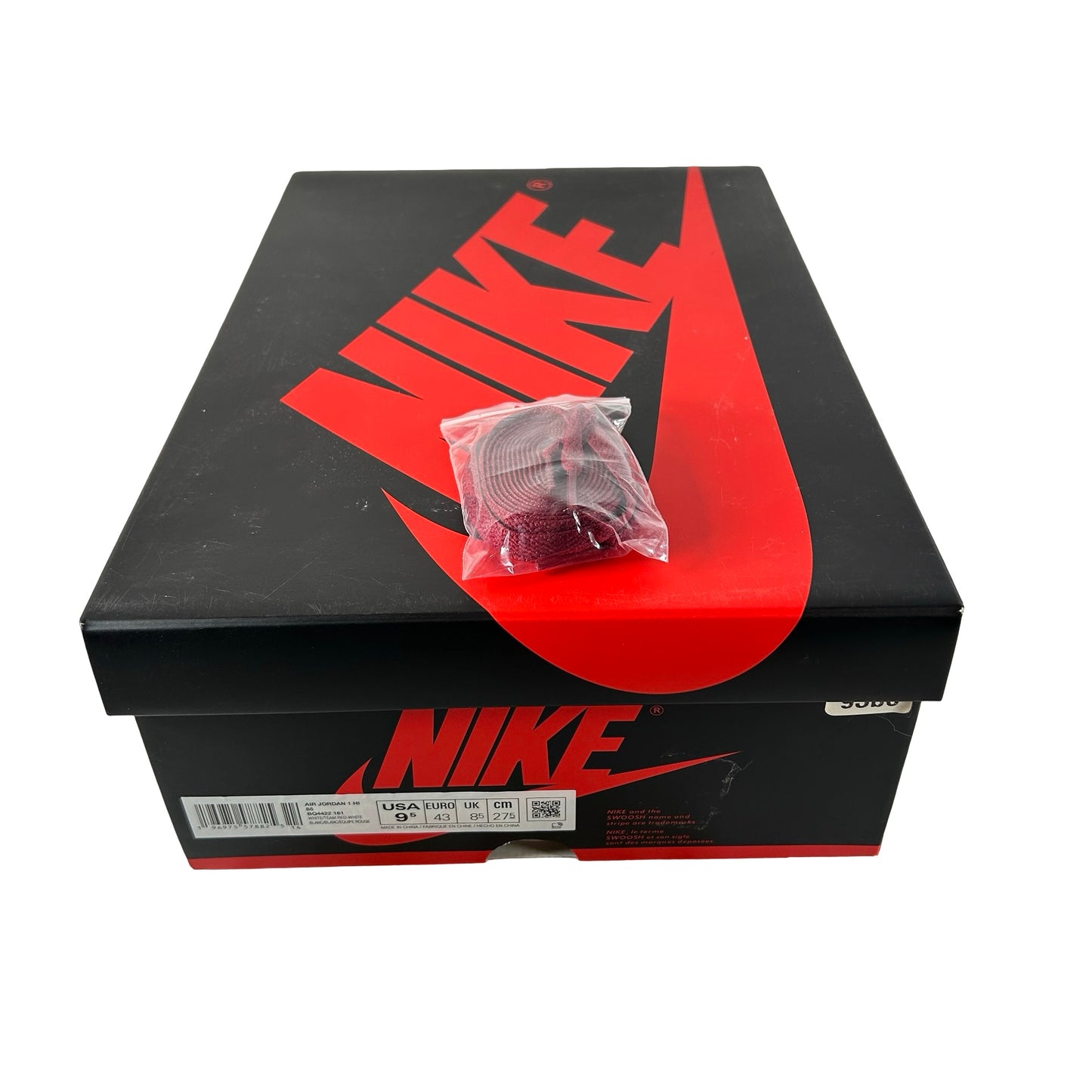 BQ4422 161 Jordan 1 Retro High 85 OG Metallic Burgundy [USED] - 9.5 M (Used)
