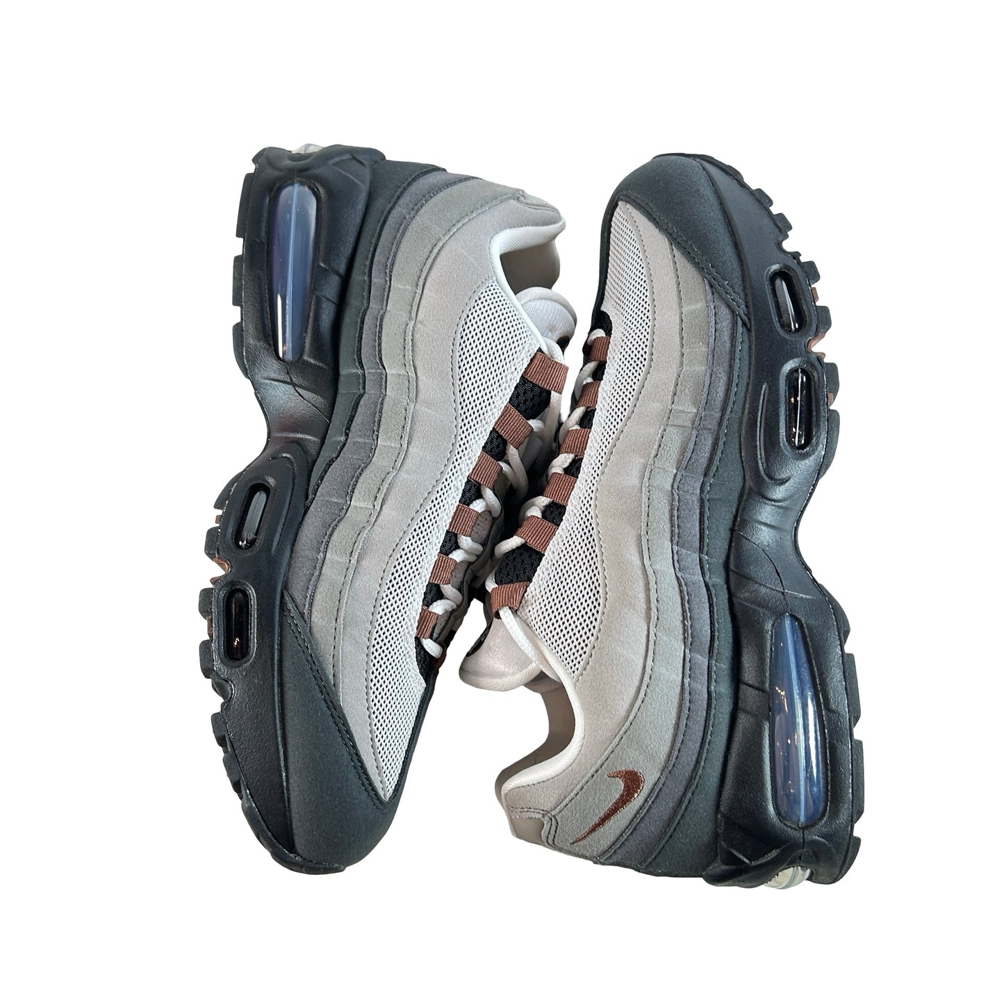 HJ5996 004 Nike Air Max 95 OG Big Bubble Fauna Brown (Women's) [USED] - 9.5 W (Used)
