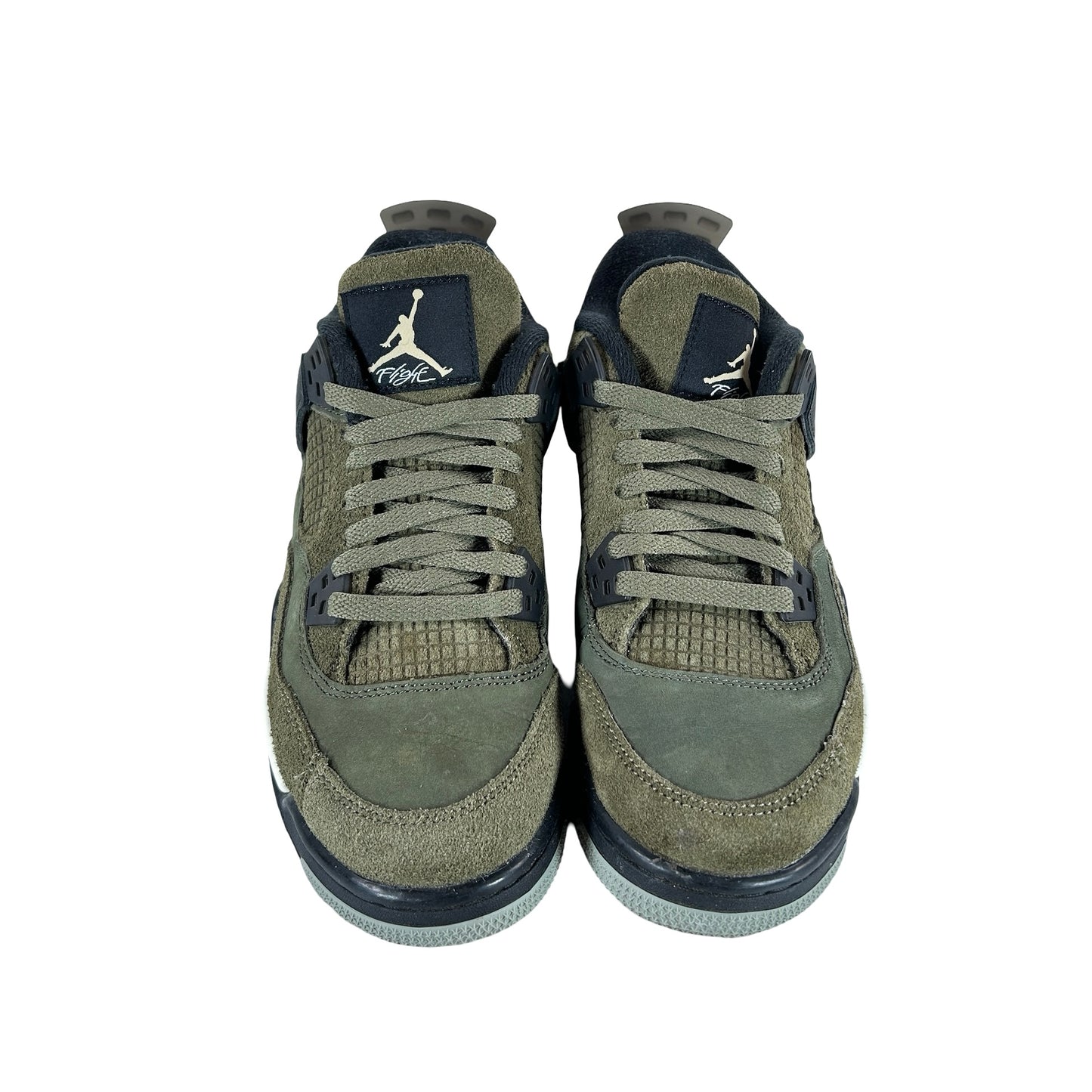 FB9928 200 Jordan 4 Retro SE Craft Medium Olive (GS) [USED] - 7 Y (Used) (No Box)