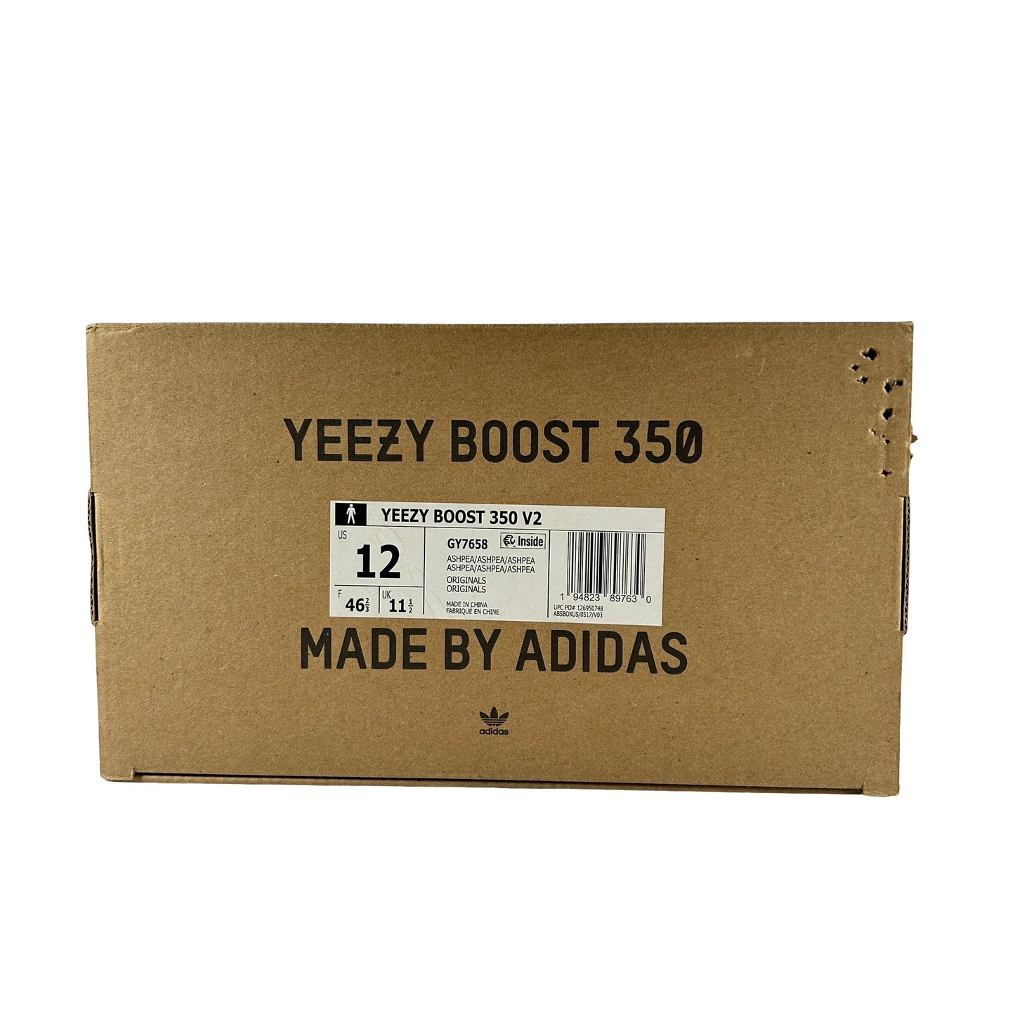 GY7658 adidas Yeezy Boost 350 V2 Ash Pearl [USED] - 12 M (Used)