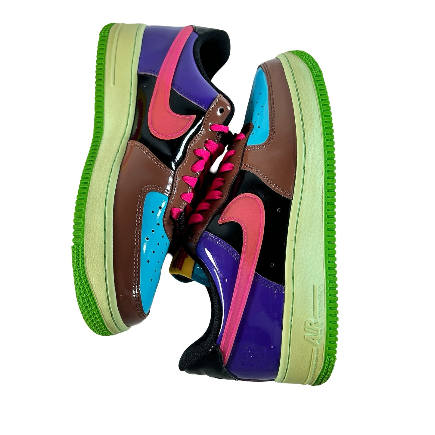 DV5255 200 Nike Air Force 1 Low SP Undefeated Multi Pink [USED] - 7.5 M (Used)