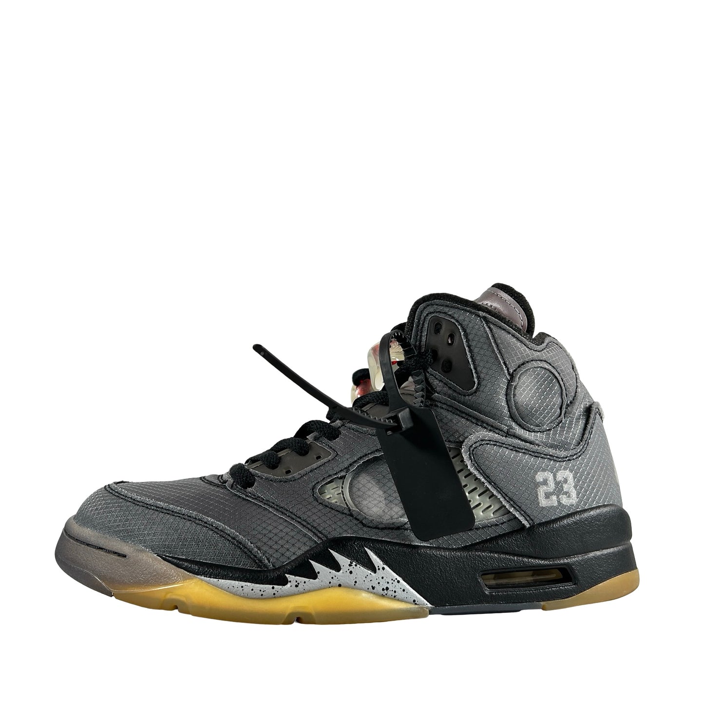 CT8480 001 Jordan 5 Off-White Black [USED] - 9.5 M (VNDS)