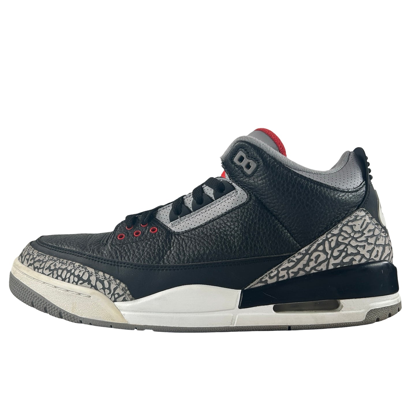 854262 001 Jordan 3 Black Cement 2018 [USED] - 13 M (Used4)