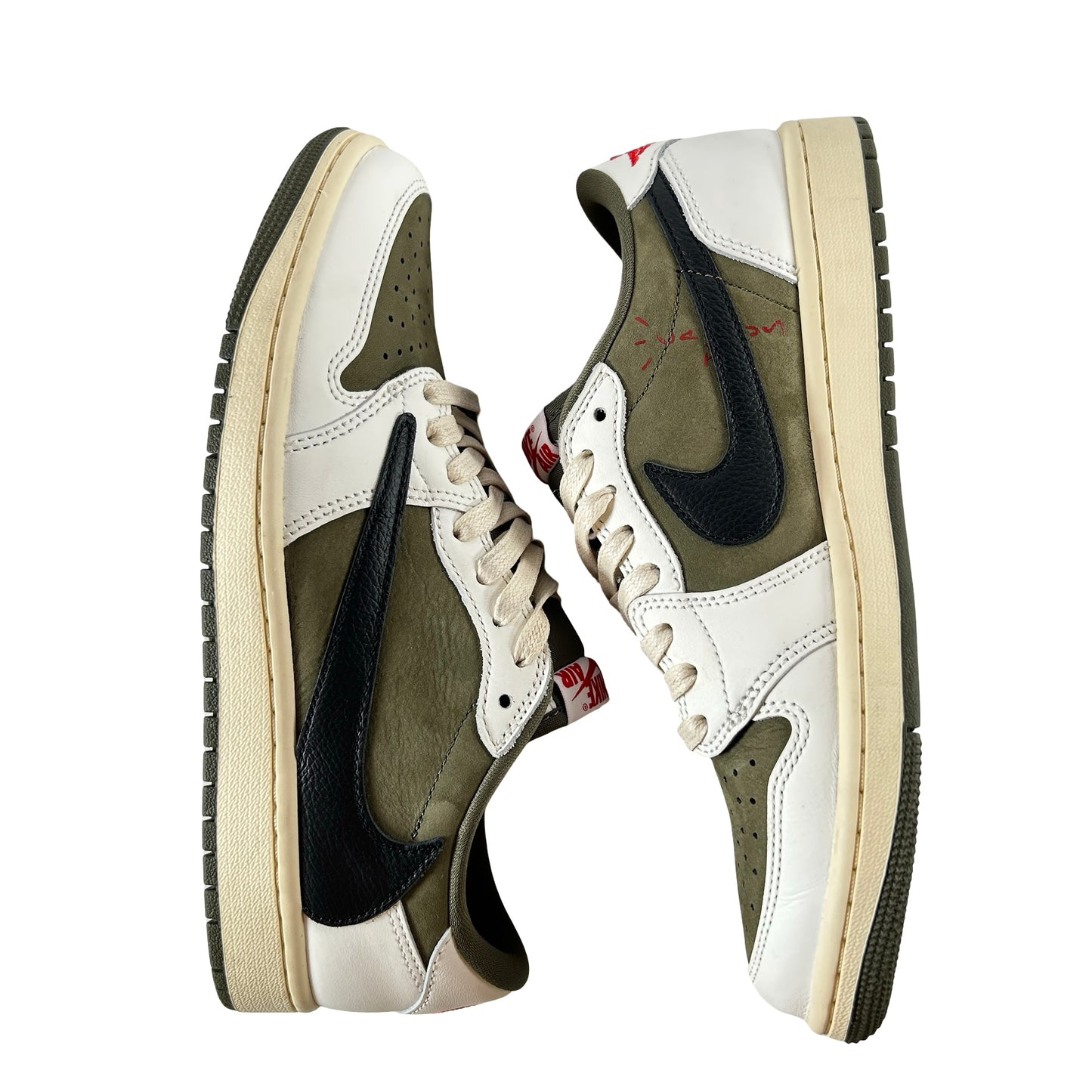 DM7866 200 Jordan 1 Retro Low OG SP Travis Scott Medium Olive [USED] - 8.5 (VNDS)