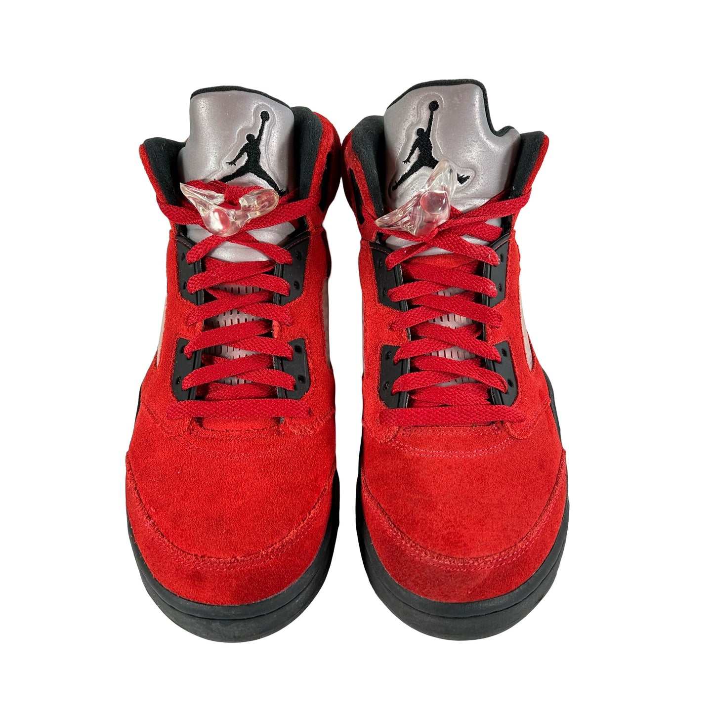 DD0587 600 Jordan 5 Retro Raging Bull Red (2021) [USED] - 9 M (Used)