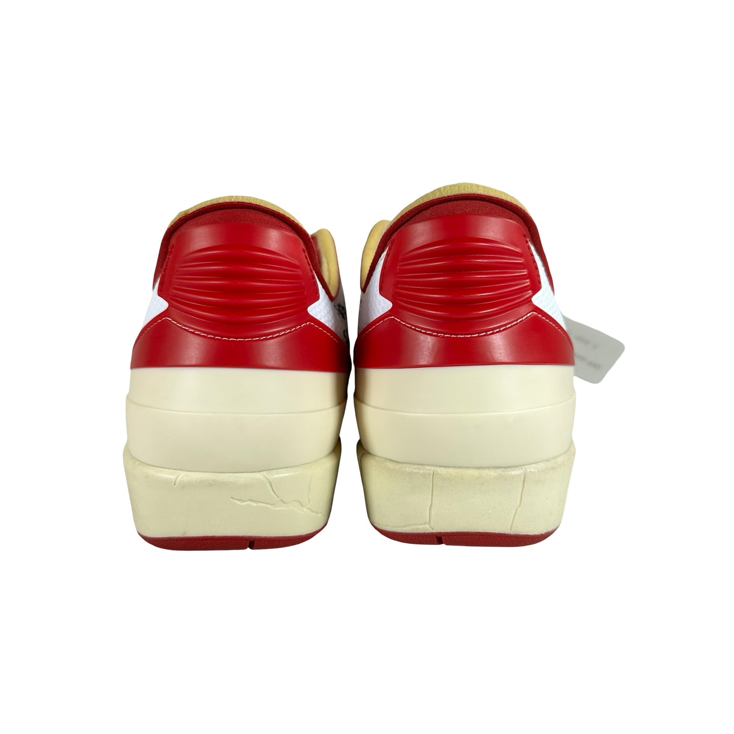 DJ4375 106 Jordan 2 Retro Low SP Off-White White Red [USED] - 12.5 M (Used) (No Box)