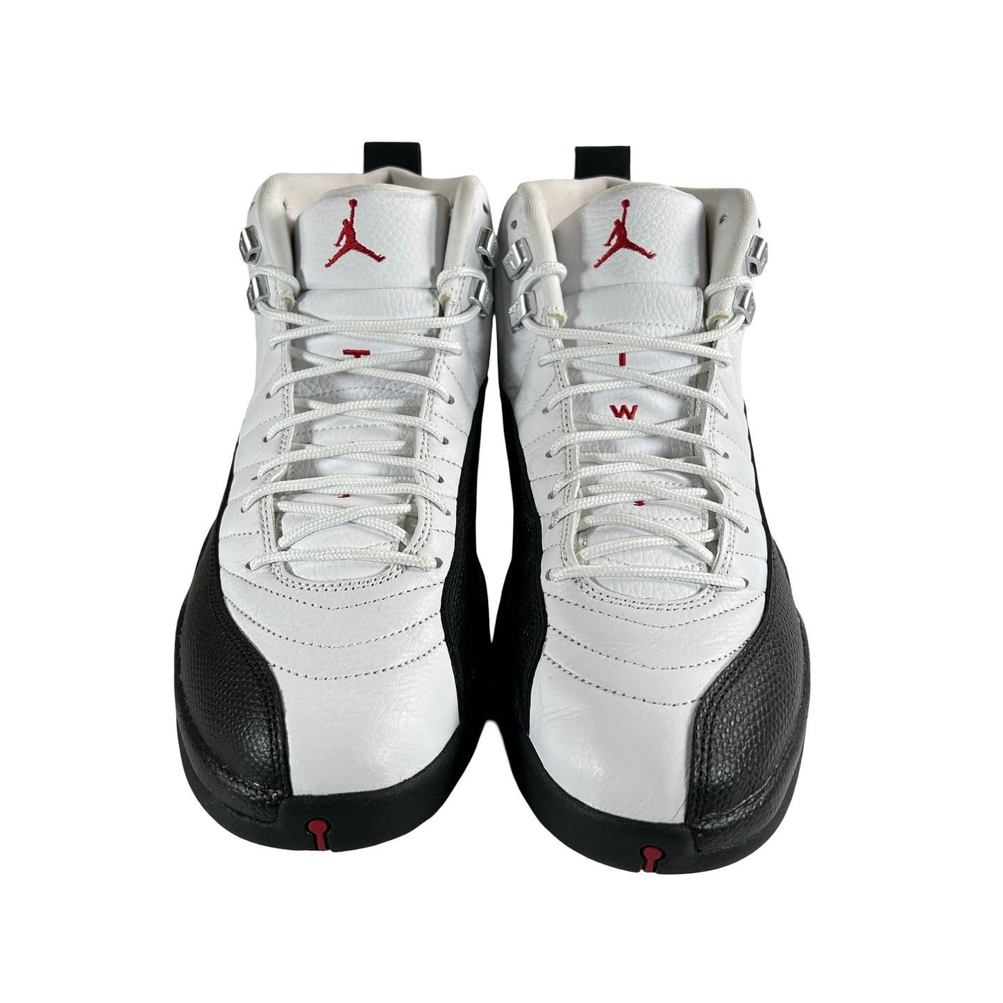 CT8013 162 Air Jordan 12 Red Taxi [USED] - 11.5 M (Used)