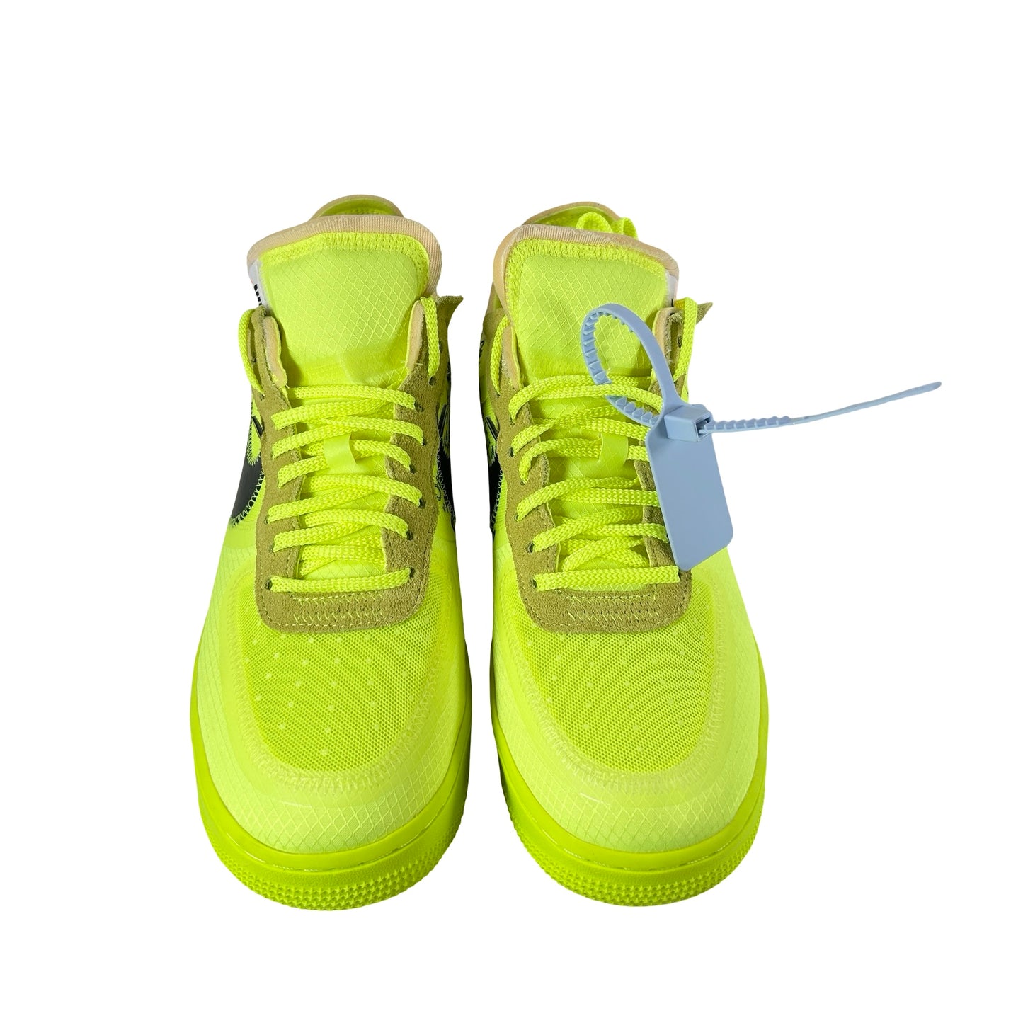 AO4606 700 Nike Air Force 1 Low Off-White Volt [USED] - 10.5 M (VNDS) (Replace Box)