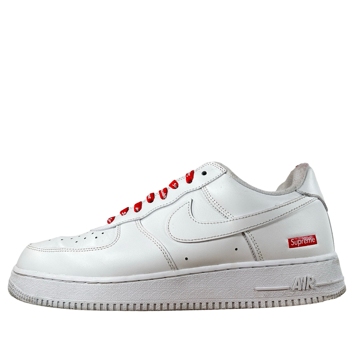 CU9225 100 AF1 Low Supreme White [USED] - 12 M (Used) (No Box) (Replace Box)