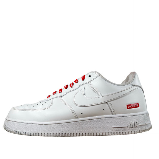 CU9225 100 AF1 Low Supreme White [USED] - 12 M (Used) (No Box) (Replace Box)
