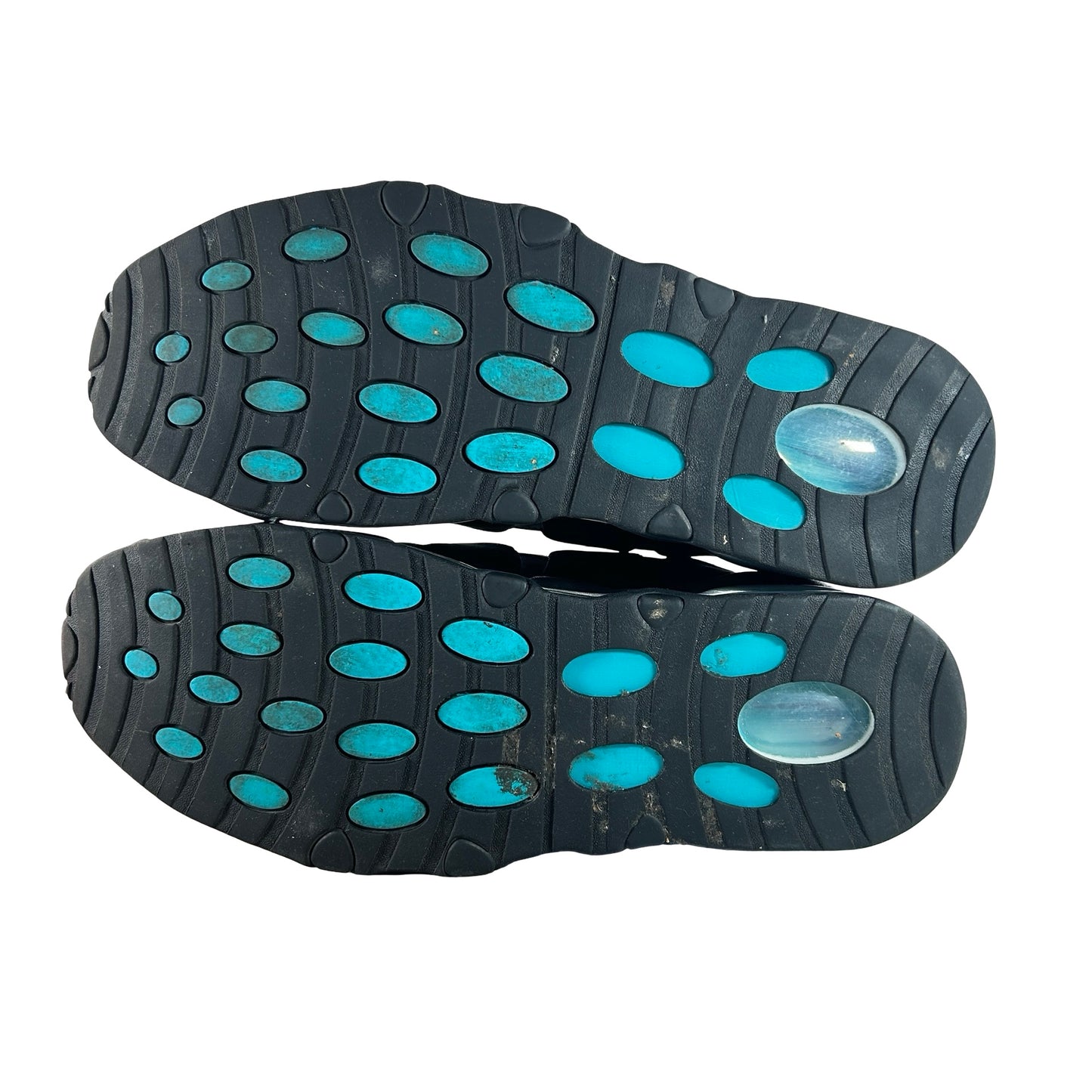 311090 100 Nike Air Max Uptempo 95 White Black Teal [USED] - 11.5 M (Used)