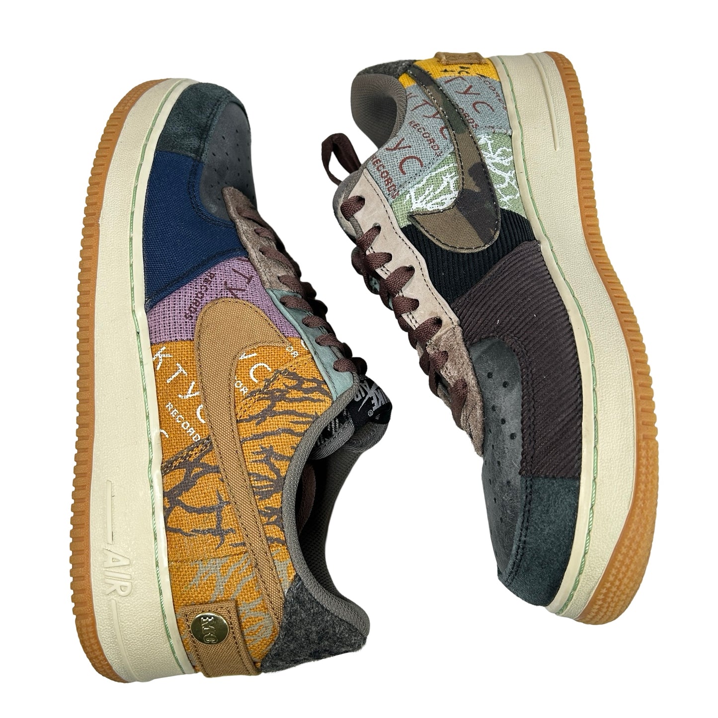 CN2405 900 Nike Air Force 1 Low Travis Scott Cactus Jack [USED] - 10.5 M (Used)