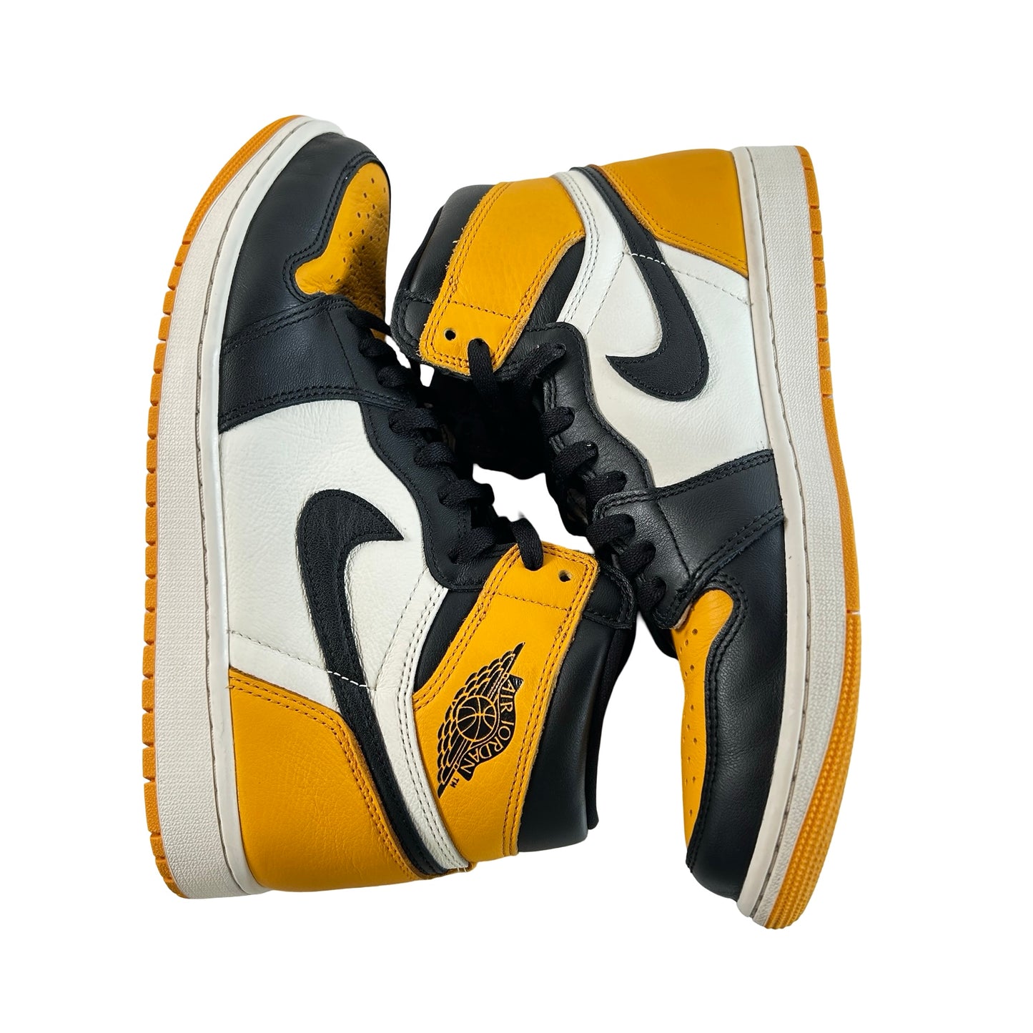 555088 711 Jordan 1 Retro High OG Yellow Toe [USED] - 10.5 M (Used7)