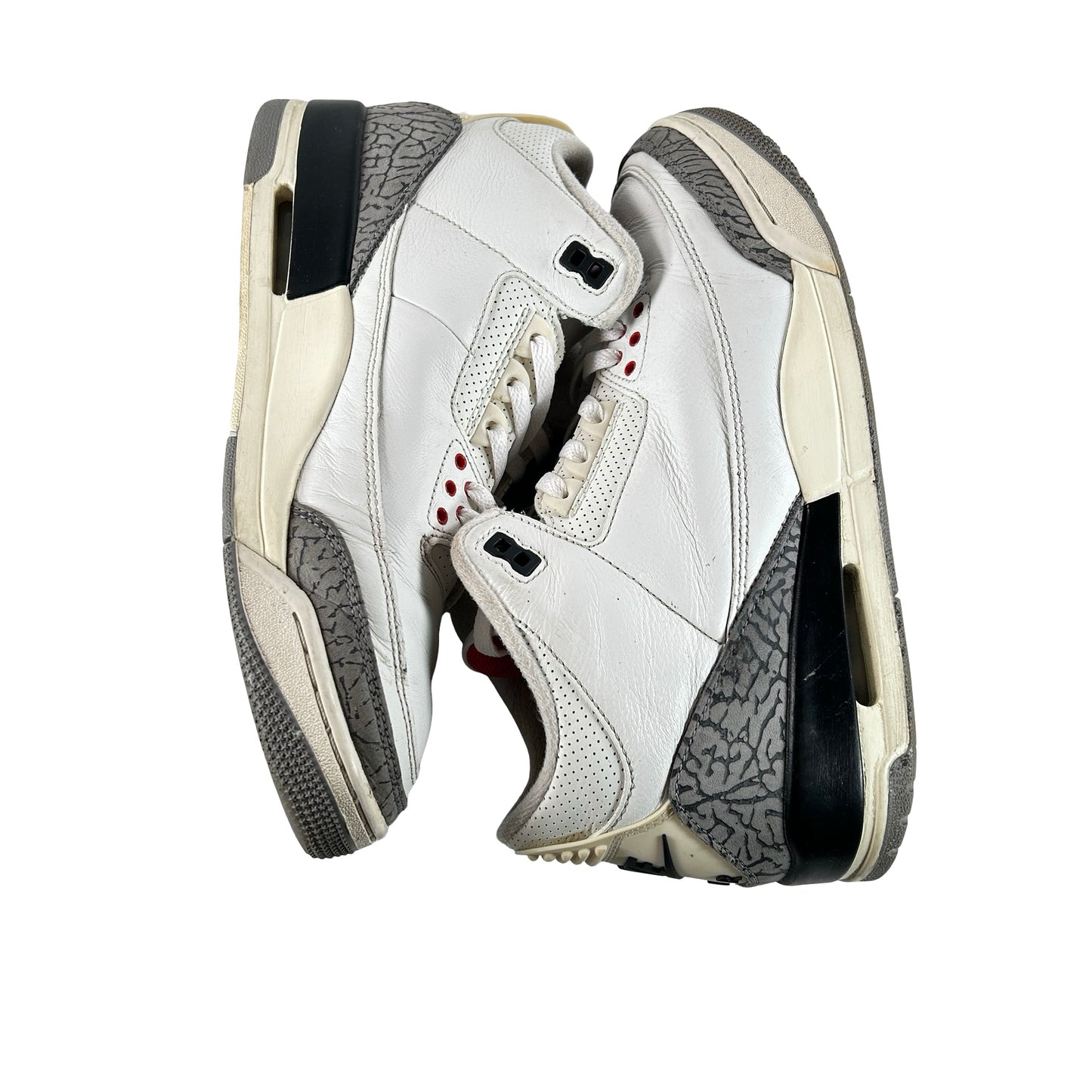 DN3707 100 Jordan 3 Retro White Cement Reimagined [USED] - 10.5 M (Used22)