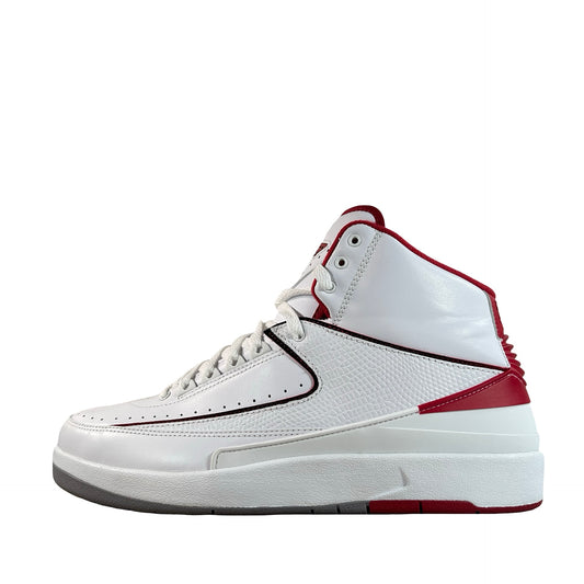 385475 102 Jordan 2 Retro White Red (2014) [USED] - 11 M (Used) (Replace Box)