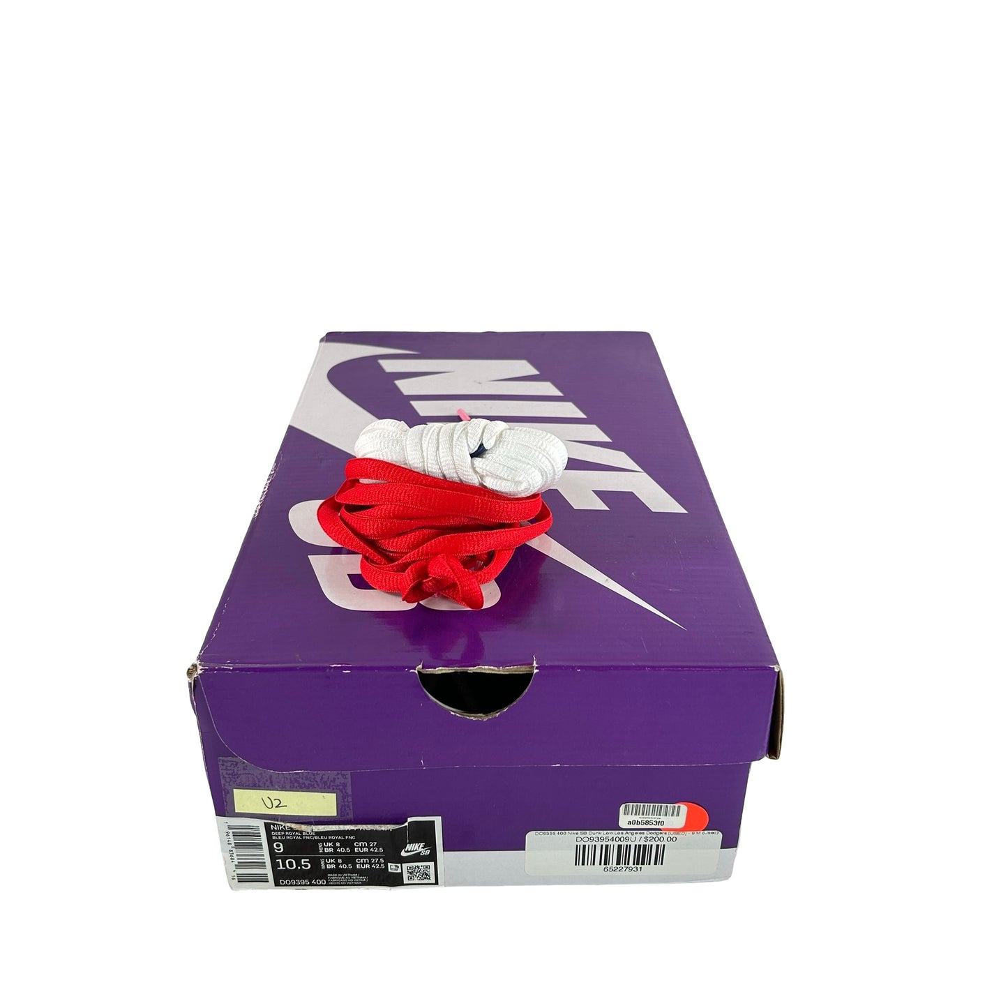 DO9395 400 Nike SB Dunk Low Los Angeles Dodgers [USED] - 9 M (Used2)