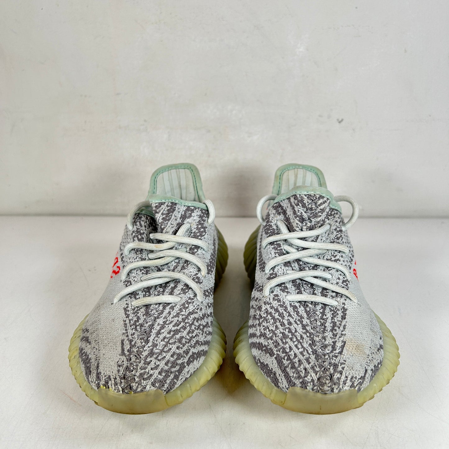 B37571 adidas Yeezy Boost 350 V2 Blue Tint (2017/2023) [USED] - 4 M (Used)